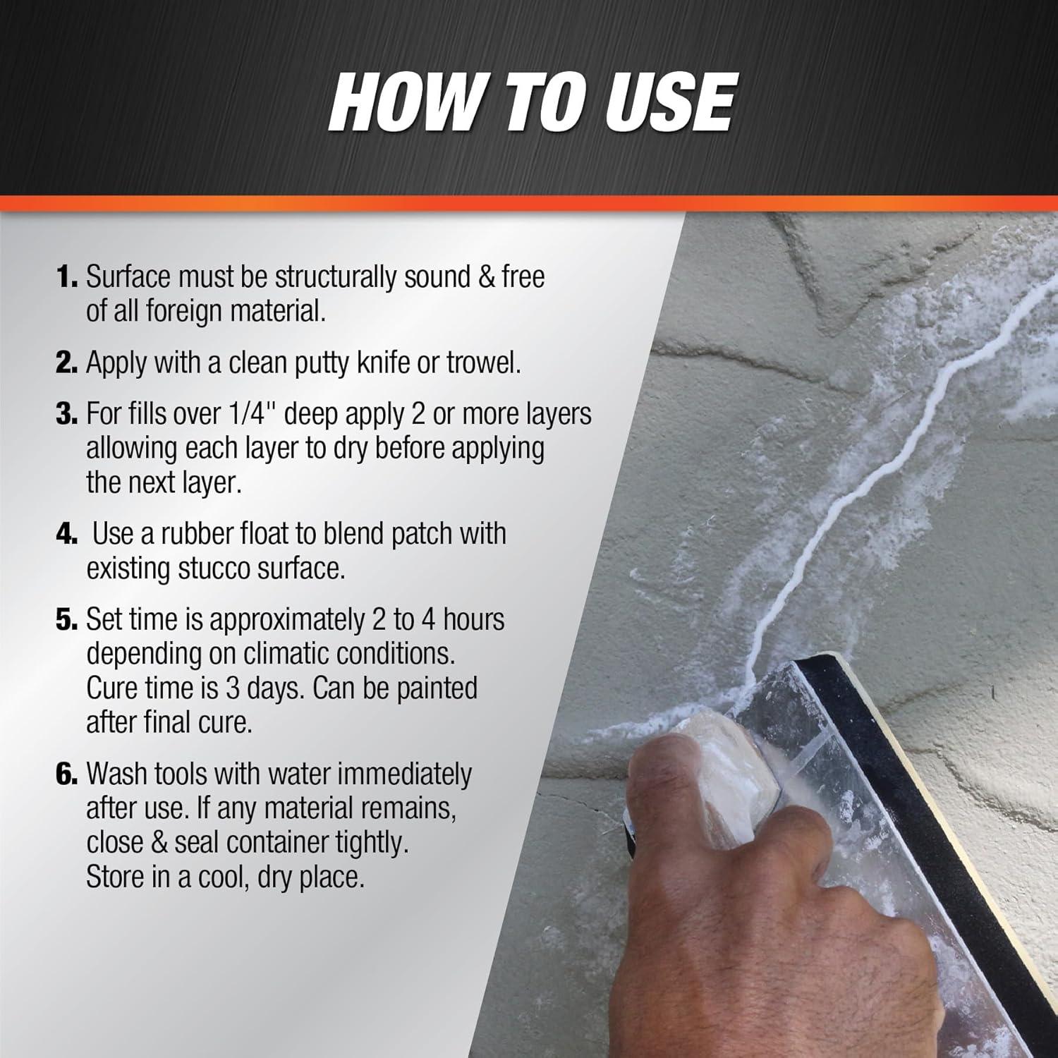 Parche de Estuco DAP 1 Litro Listo para Usar Interior/Exterior