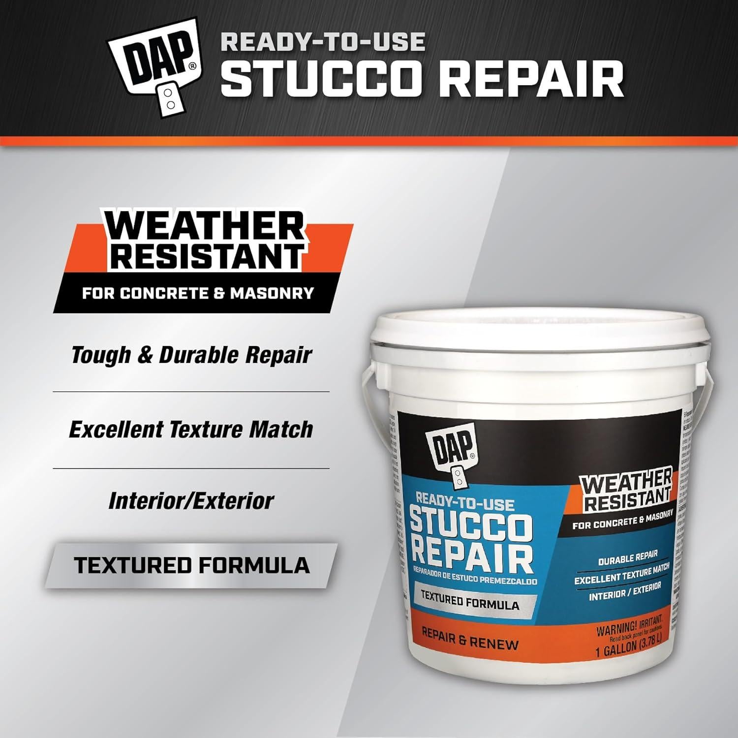 Parche de Estuco Multiusos DAP 946ml Blanco para Reparaciones