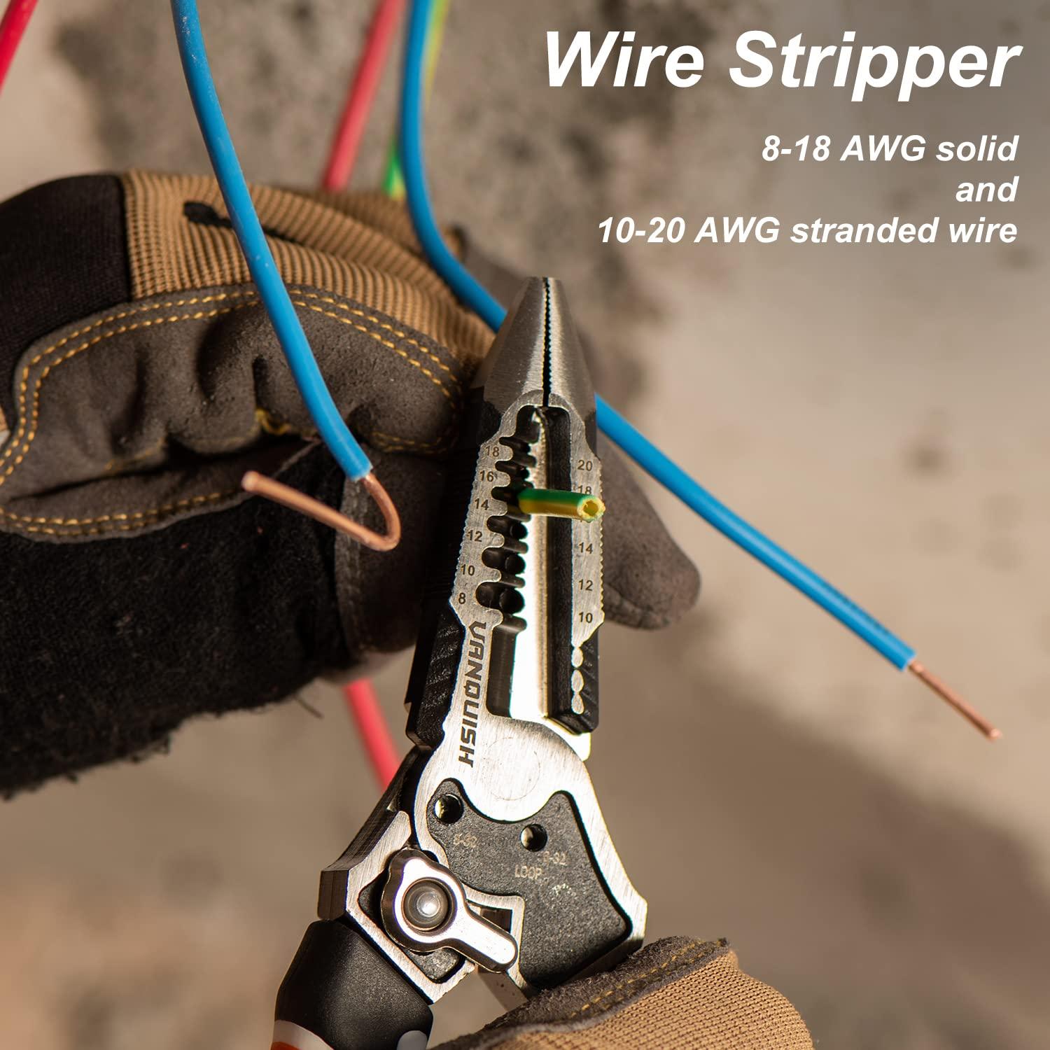 Alicates Multifuncionales Vanquish 8 en 1 3385 - Pelacables y Cortador