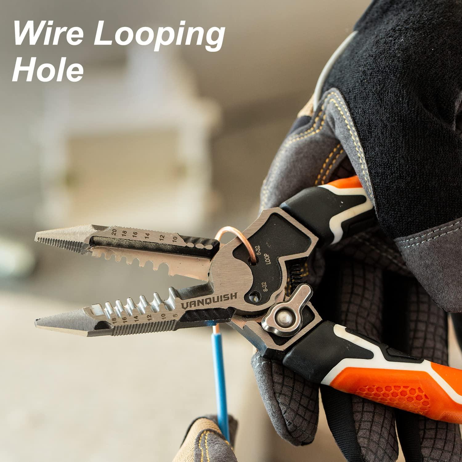 Alicates Multifuncionales Vanquish 8 en 1 3385 - Pelacables y Cortador