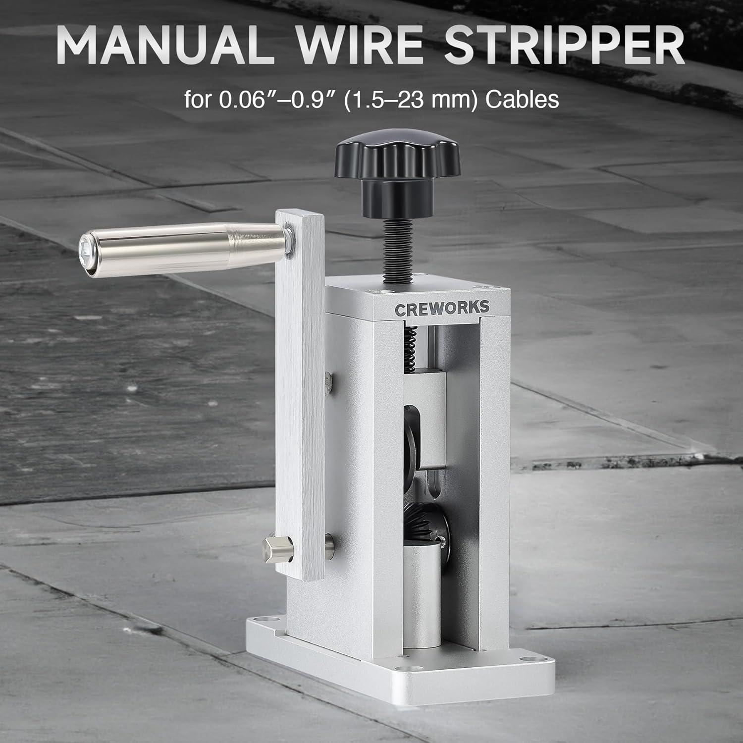 Desforradora Manual de Cables CREWORKS 1.5-23 mm Portátil