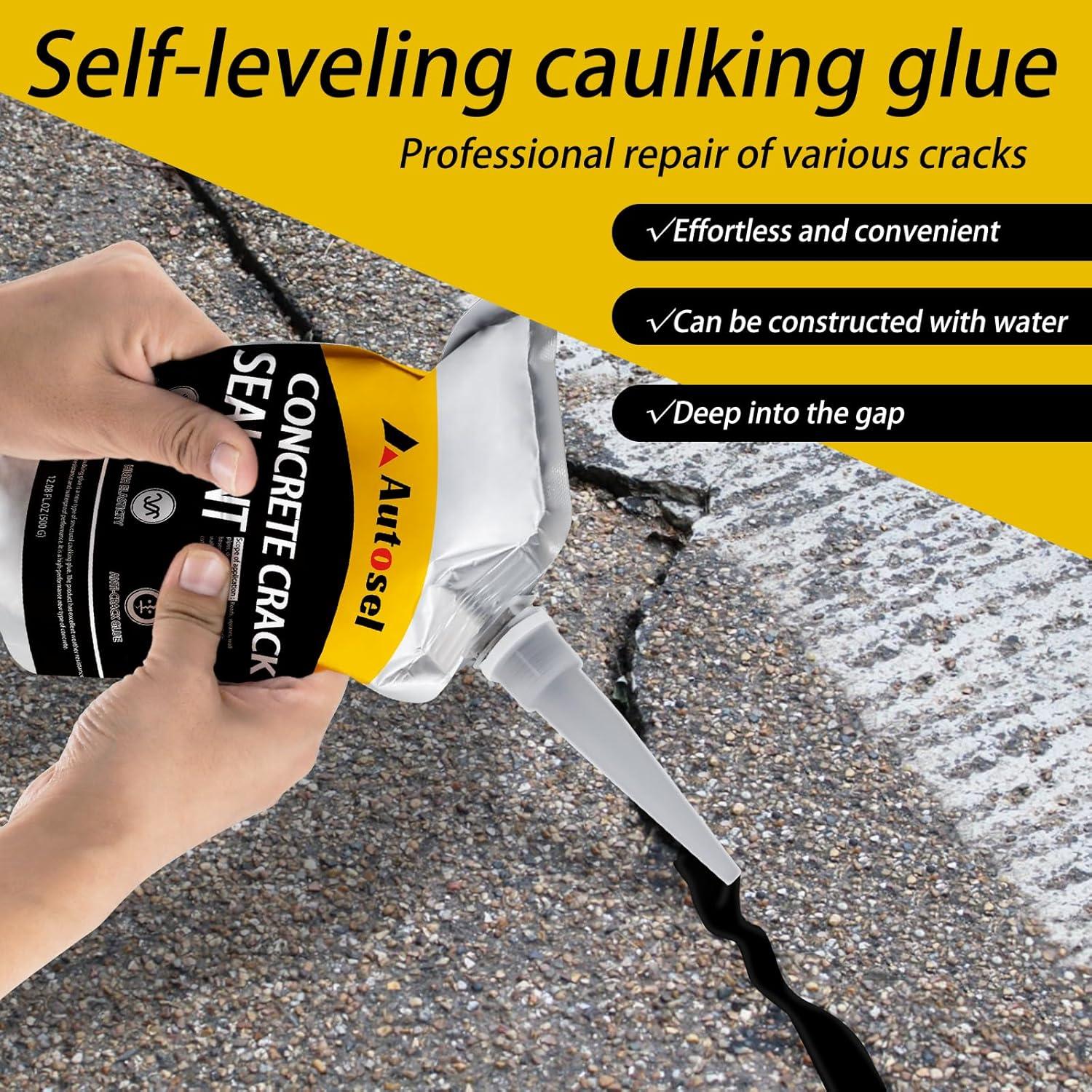 Relleno de Grietas de Concreto Autosel - 6 Paquetes 3kg