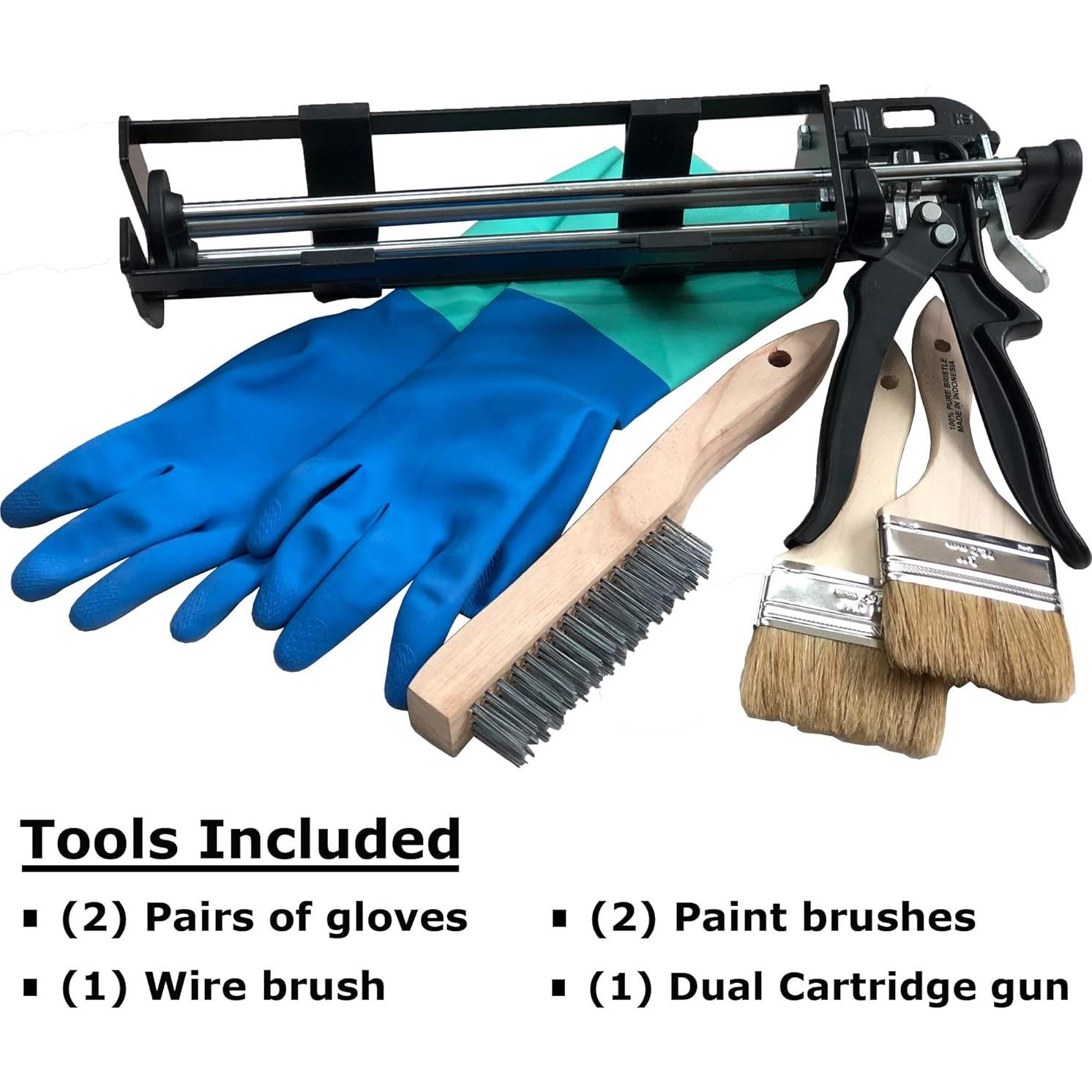 Kit de Reparación de Pared FastFix - Fibra de Carbono 30.48 m