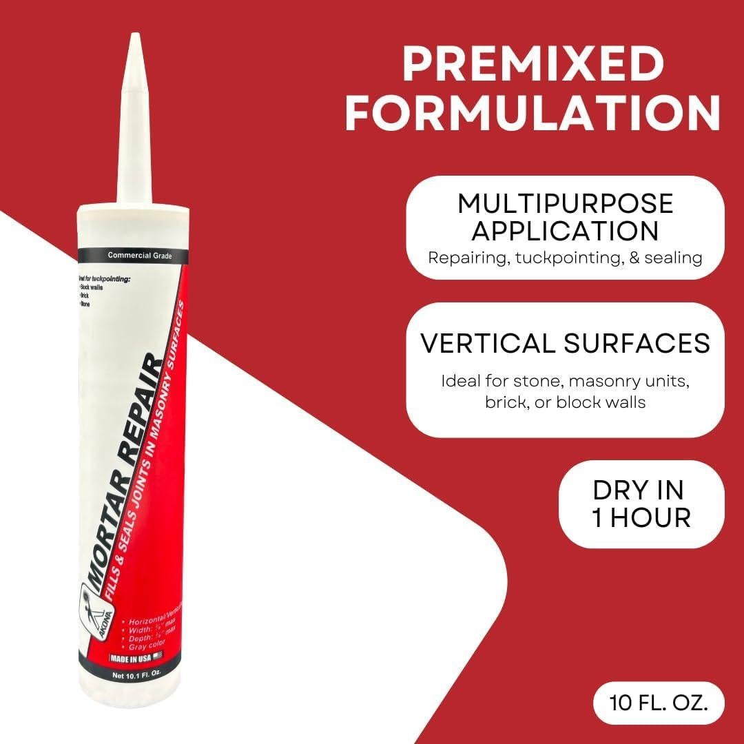 Reparación de Mortero Akona 0.28 kg para Juntas y Grietas