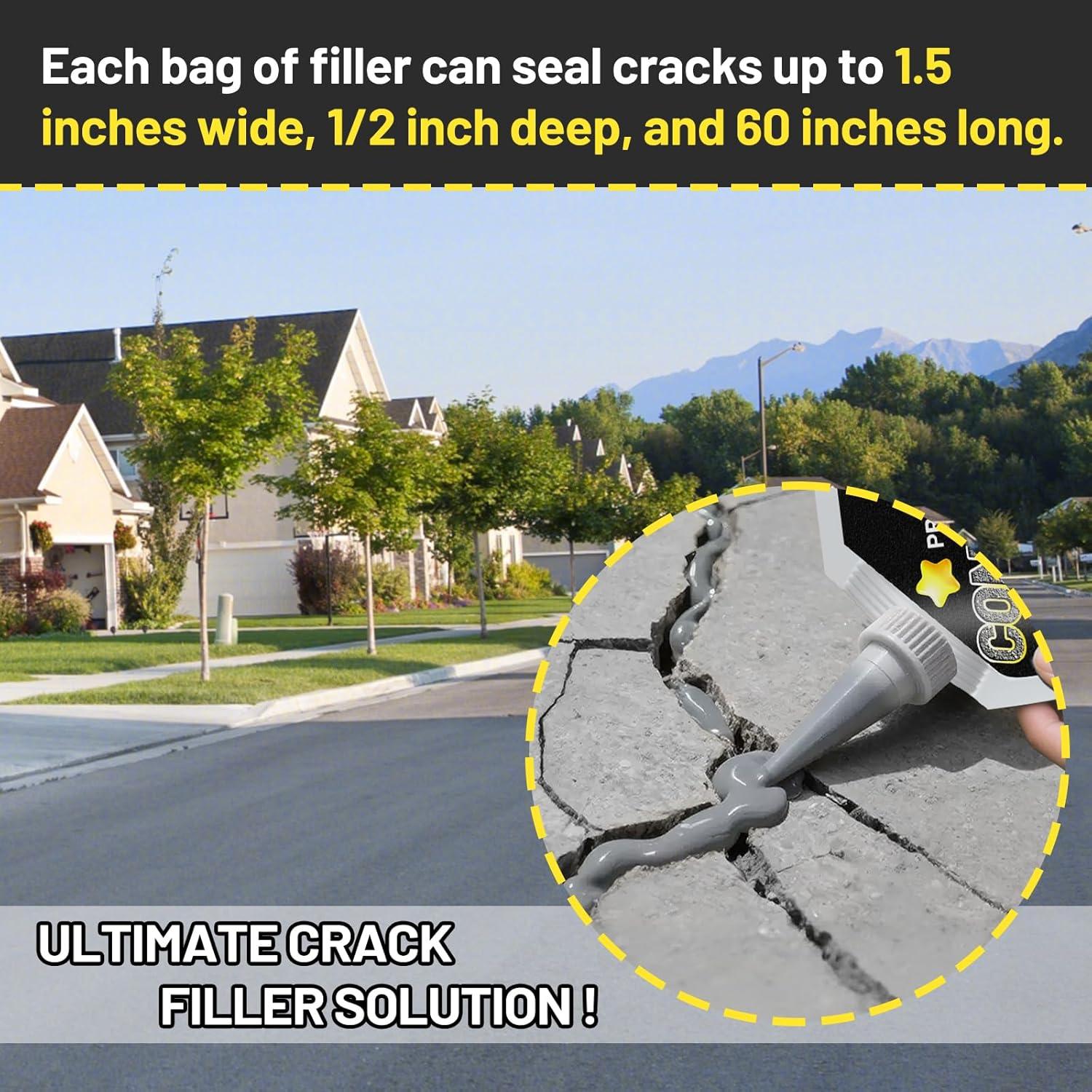 Rellenador de Grietas de Concreto LUVBOATE 2.1kg Impermeable