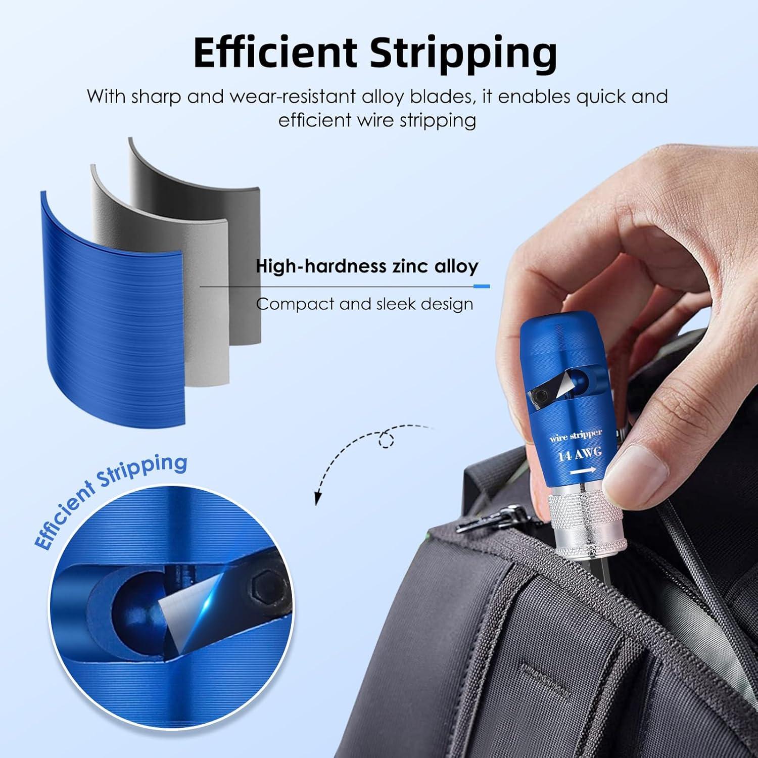 Pelacables y Torcedora NEWTRY 8/10/12/14 AWG Profesional