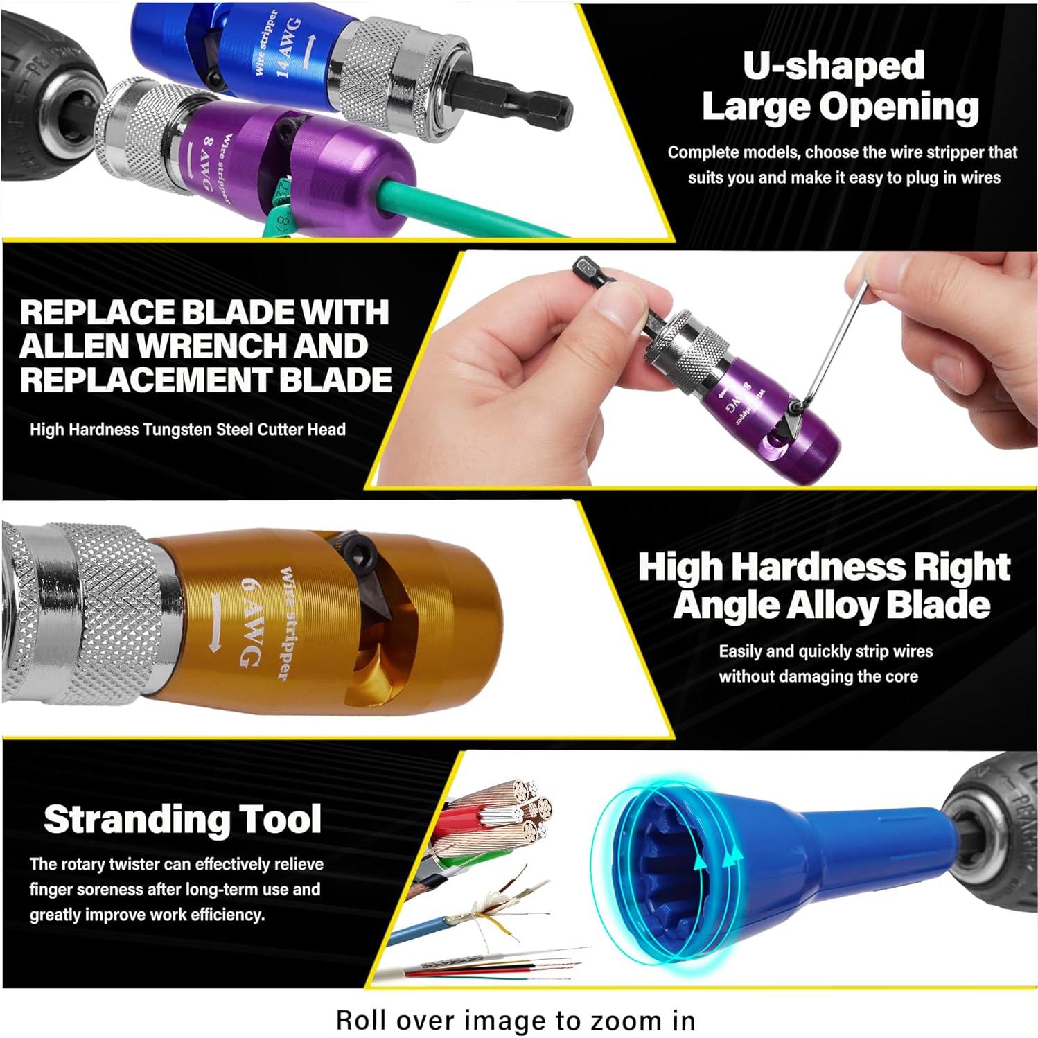 Desforrador de Cables HuuiotPdd 101 - Herramienta Eléctrica