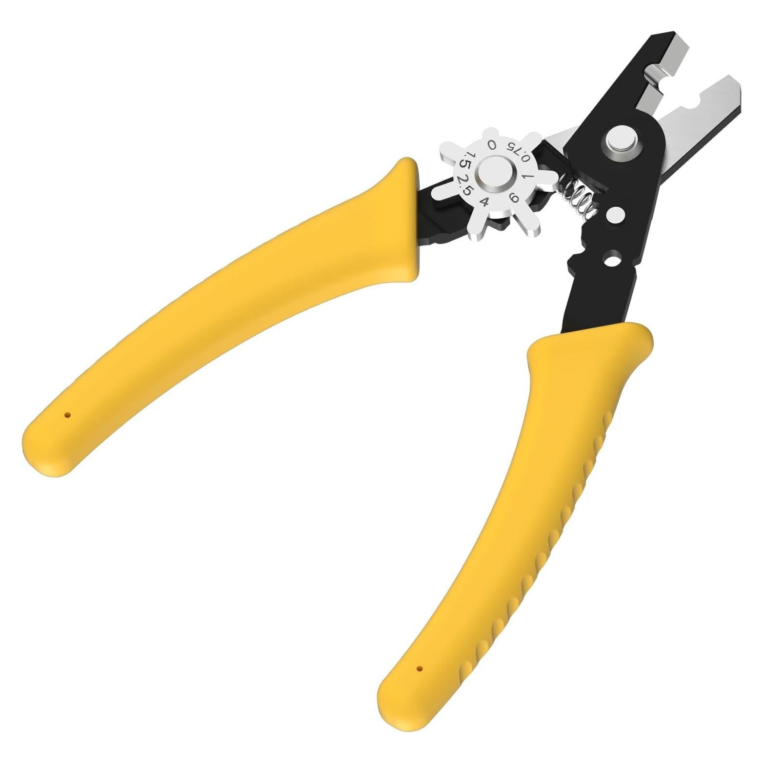 Pelacables Ajustable PolarPulse 2-20 AWG Acero Amarillo