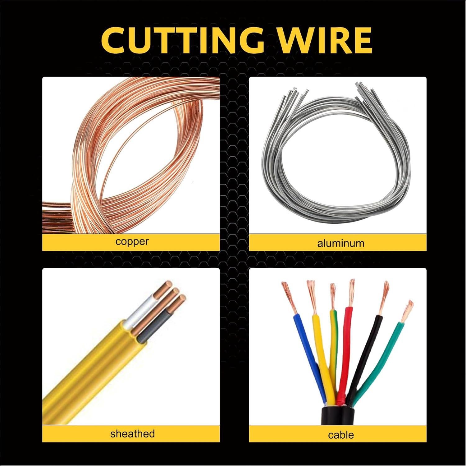 Pelacables Ajustable PolarPulse 2-20 AWG Acero Amarillo