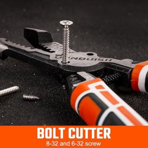 Pelacables Multifuncional Vanquish 3386 - Cortador y Alicates 8 en 1