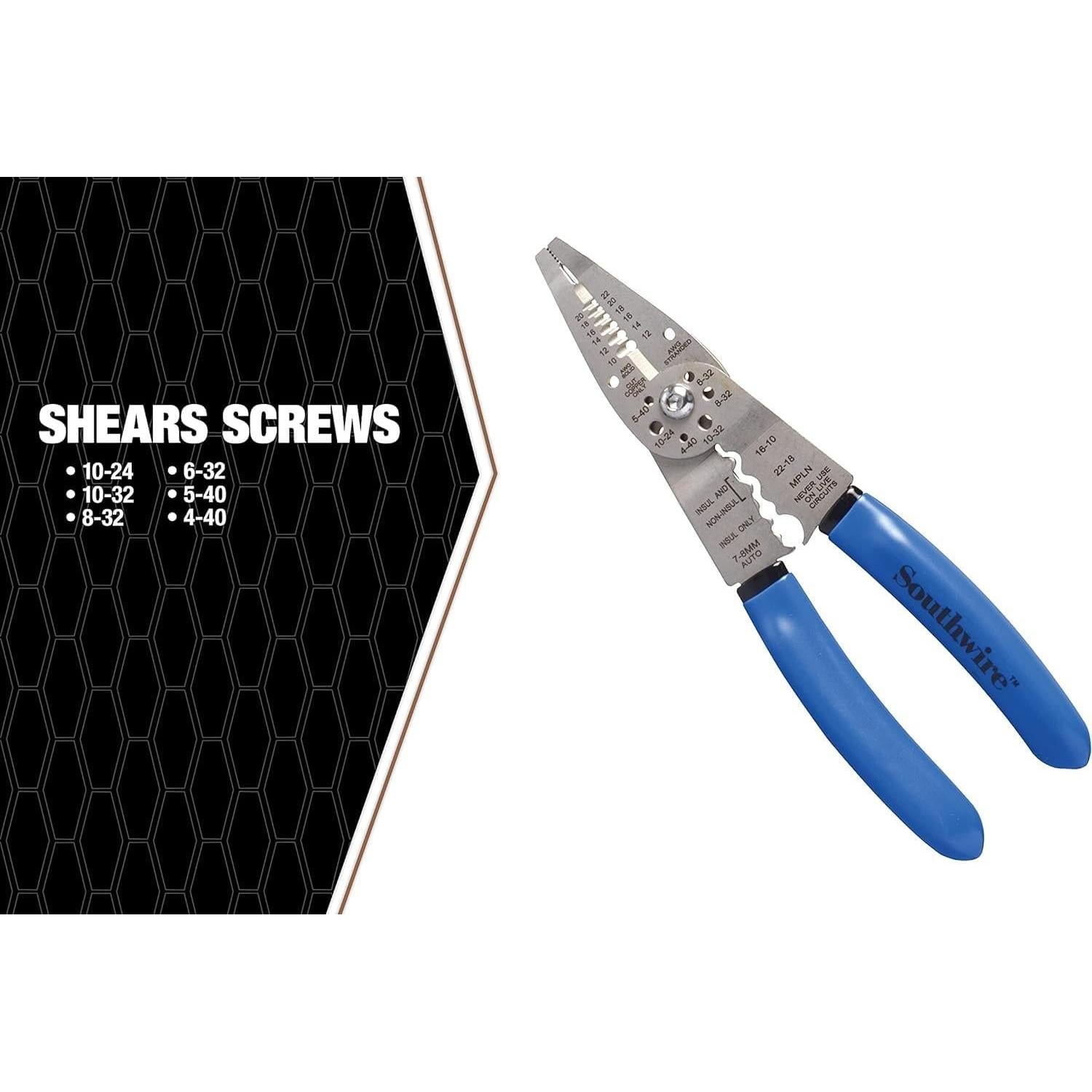 Herramienta Multifuncional Southwire MPLN - Pelador y Crimpador