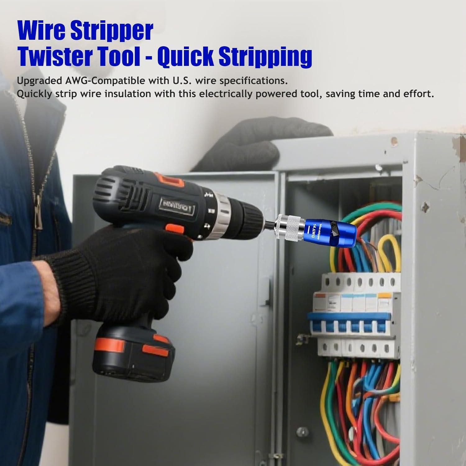 Desforradora de Cables Mozeyerh 8 en 1 con 5 Cuchillas