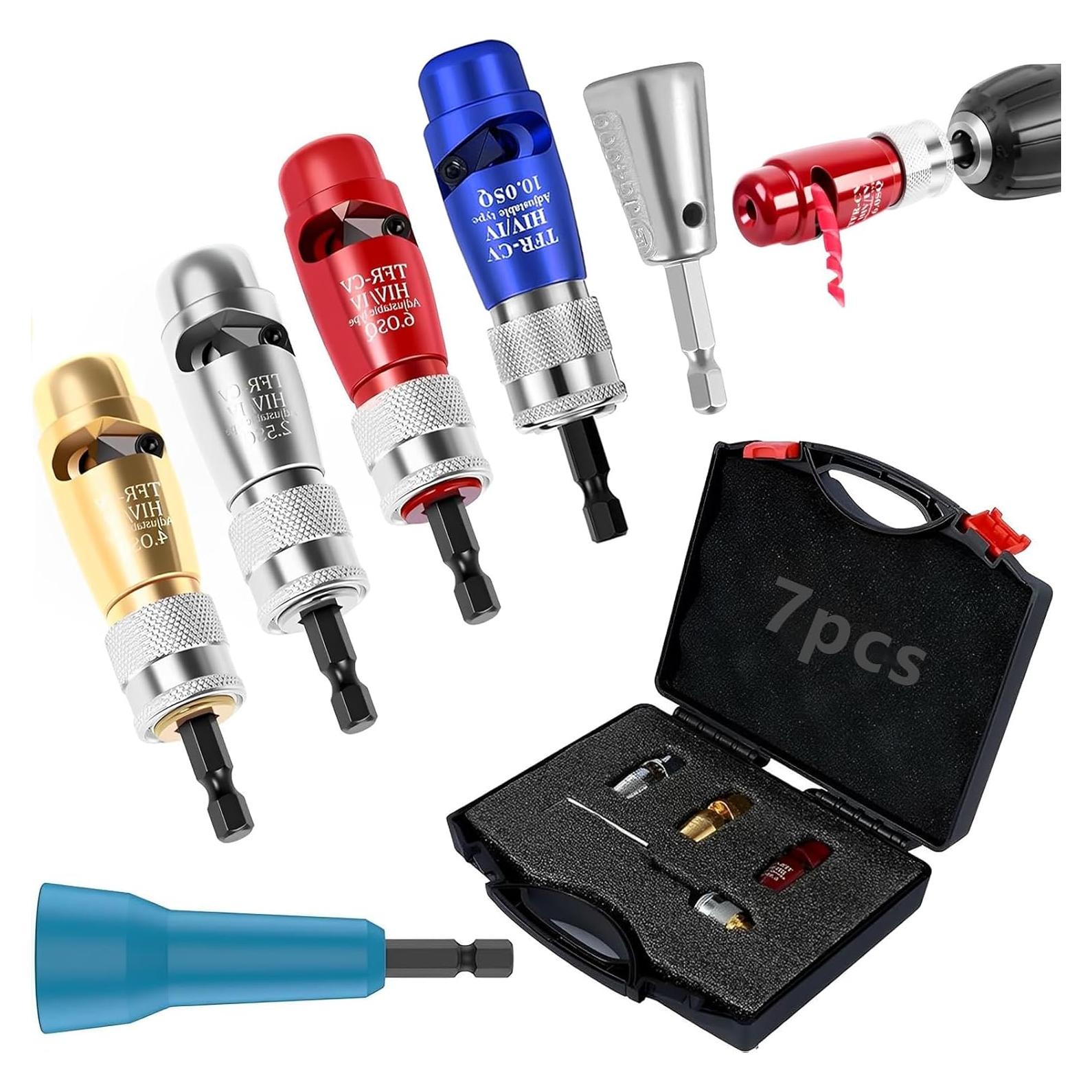 Destripador de Cables SIRDIKA 7 Piezas para Taladro Eléctrico