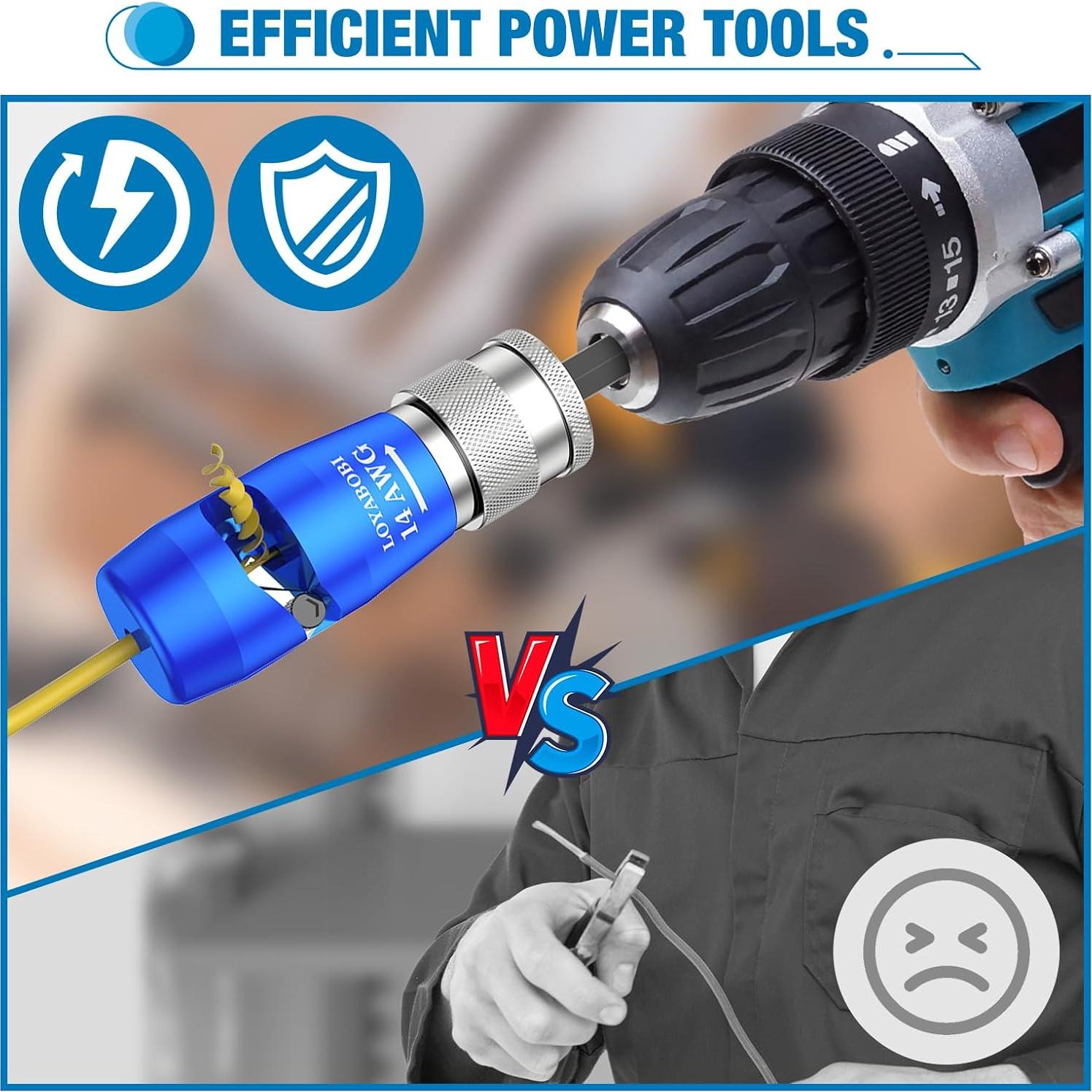 Herramienta Desforradora y Retorcedora LOYABOBI 13pcs 6-14 AWG