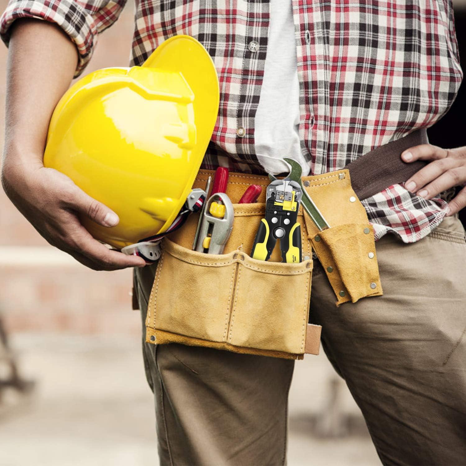 Pelacables Automático Dromild 8" 3 en 1 para Pelar, Cortar, Crimpar