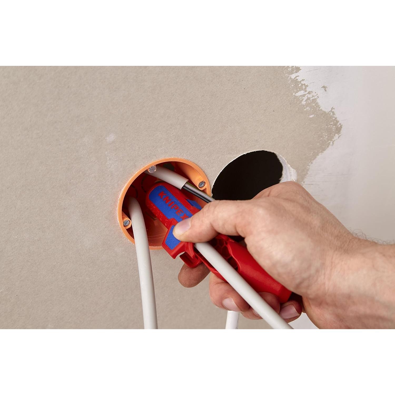 KNIPEX Ergostrip 16 95 01 SB - Herramienta de Precisión