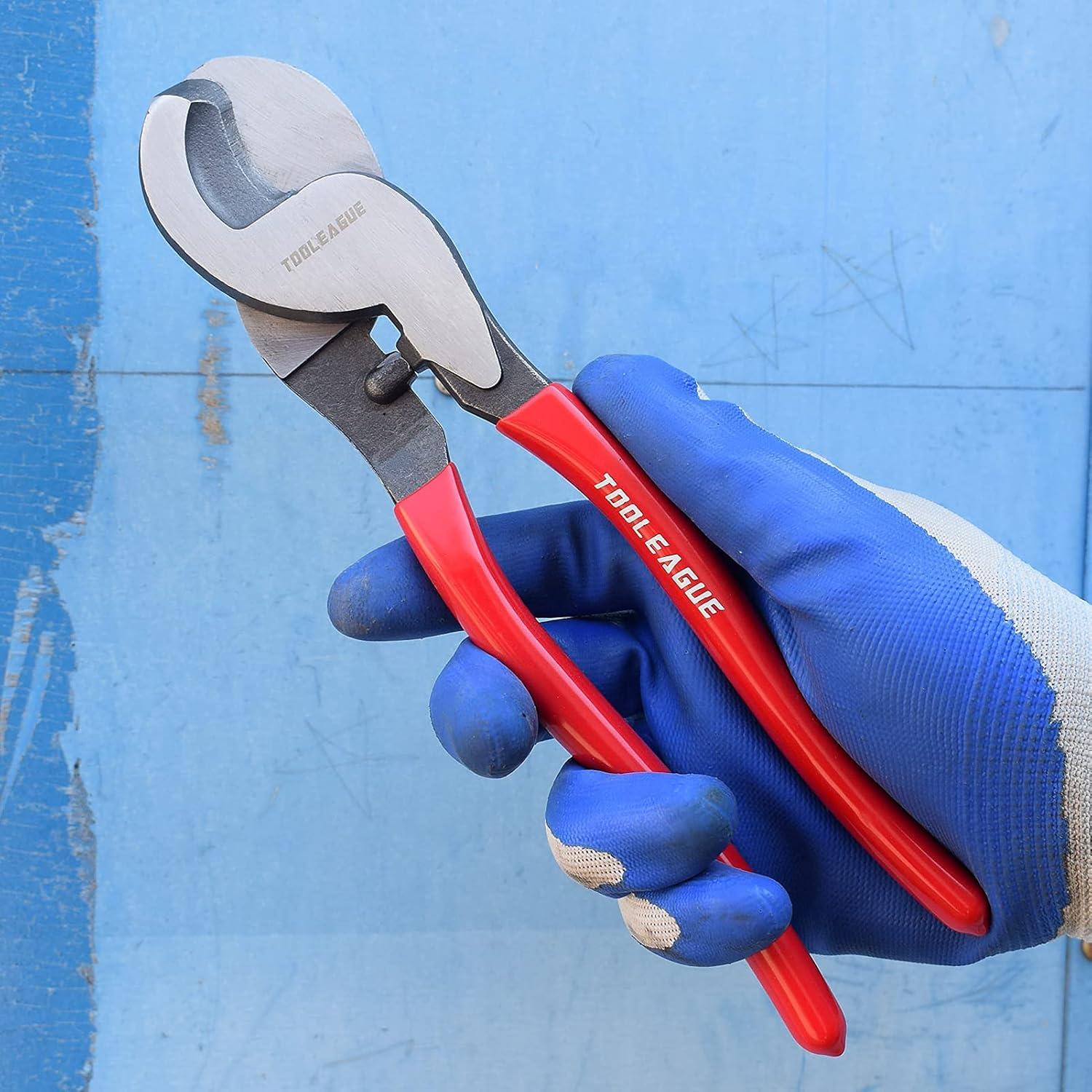 Cortador de Cable TOOLEAGUE 25.4 cm Alta Resistencia Rojo