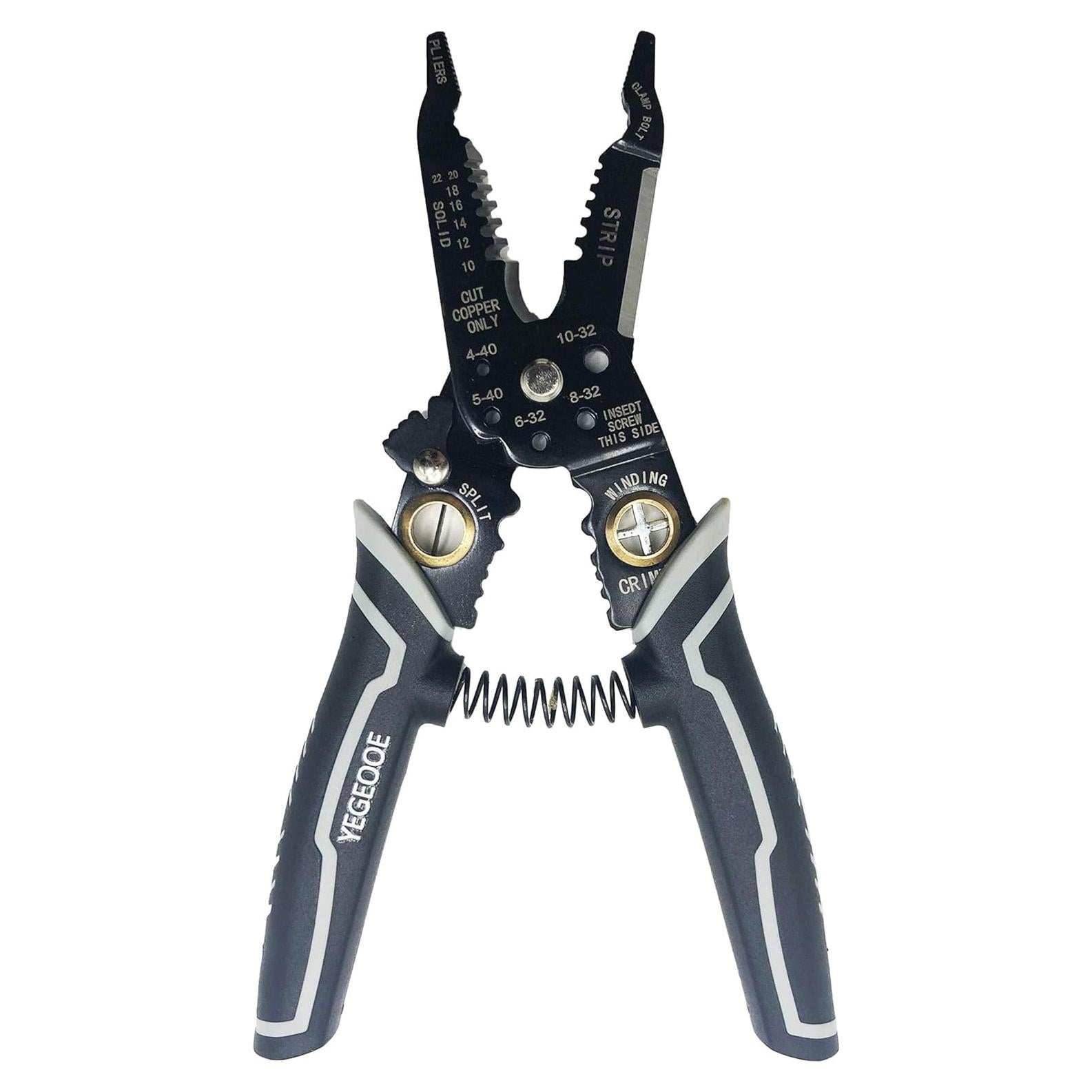 Alicates Pelacables Multifuncionales YEGEOOE 20.32 cm 9 en 1