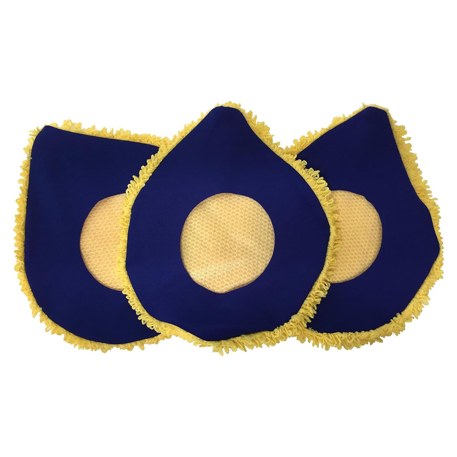 Paquete de 3 Mopas de Microfibra CHOMP! Reutilizables 30g