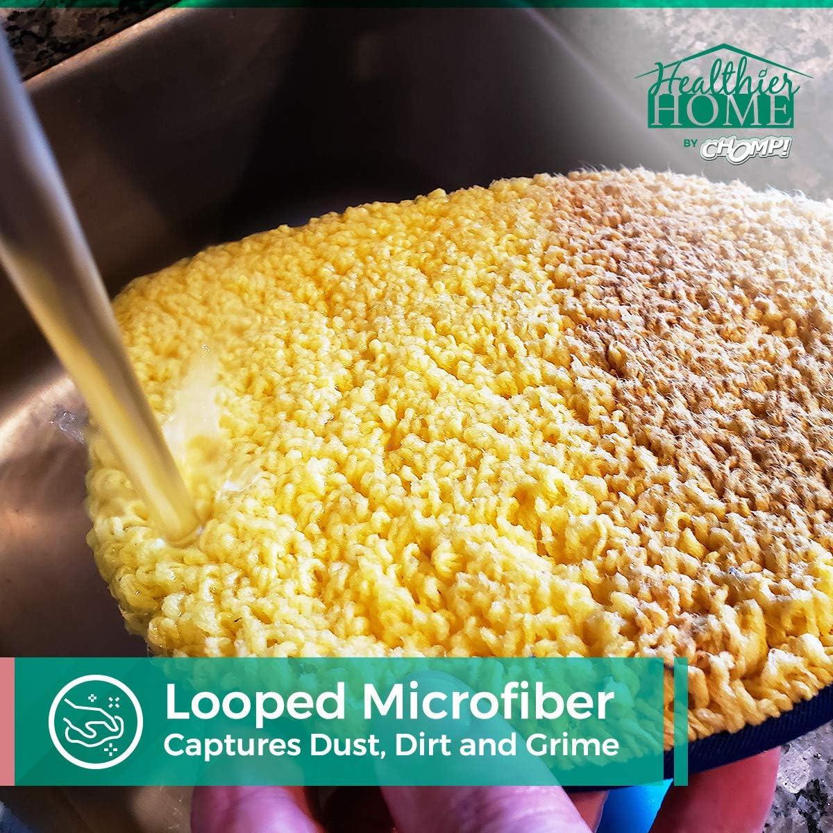 Paquete de 3 Mopas de Microfibra CHOMP! Reutilizables 30g