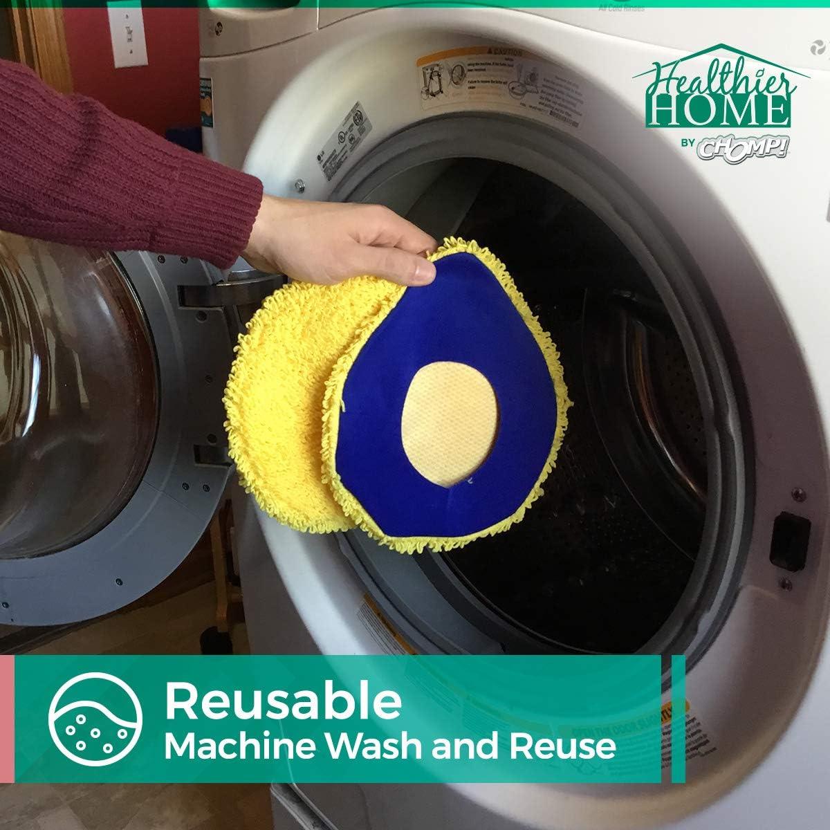 Paquete de 3 Mopas de Microfibra CHOMP! Reutilizables 30g