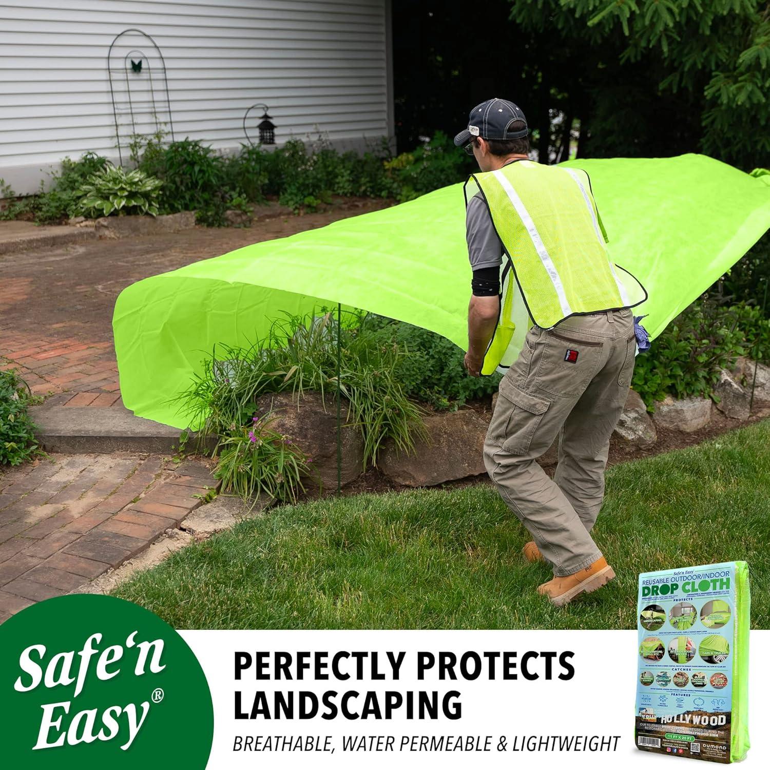 Dumond Tela Protectora Reutilizable 3.35x6.1m para Pintura