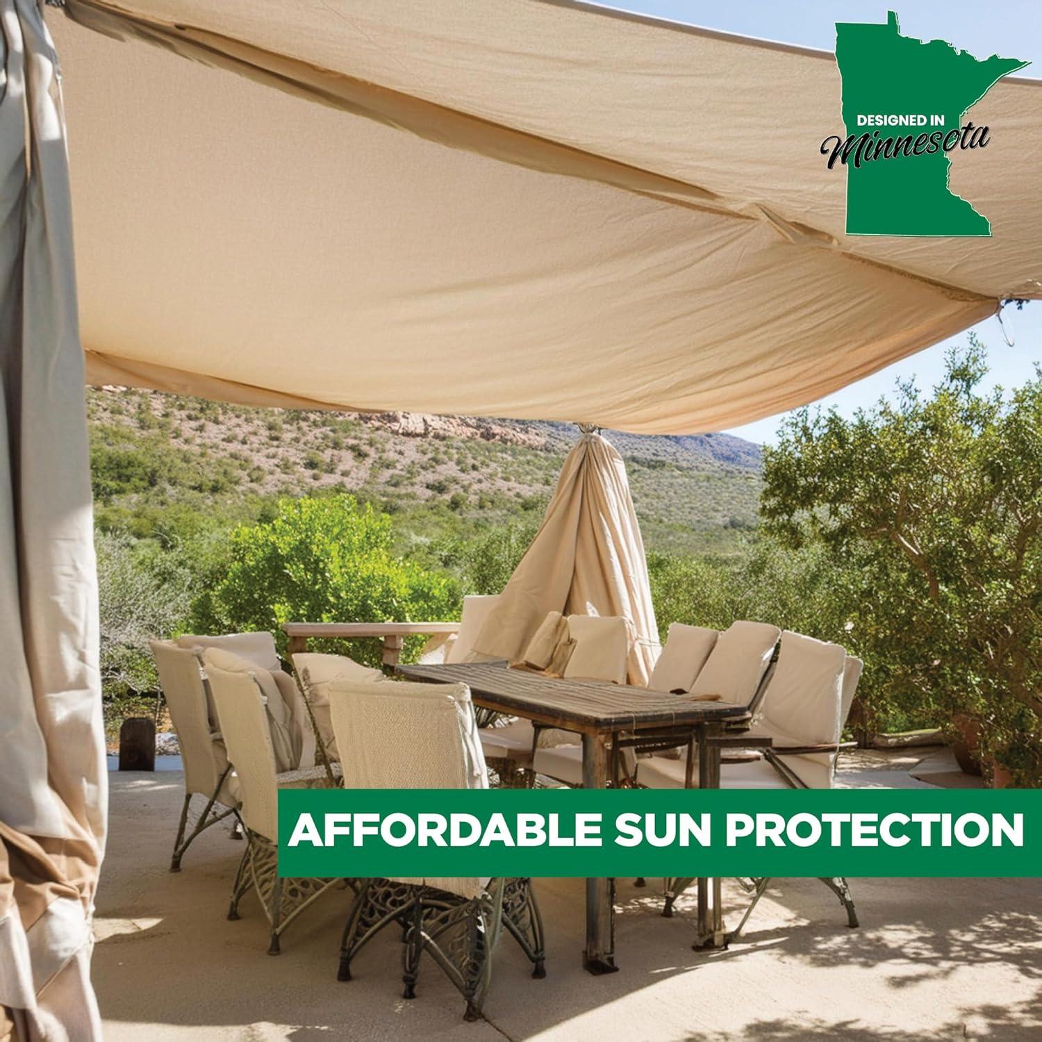 Tela de Lona de Algodón EZ Drop 2.74m x 3.66m Reutilizable