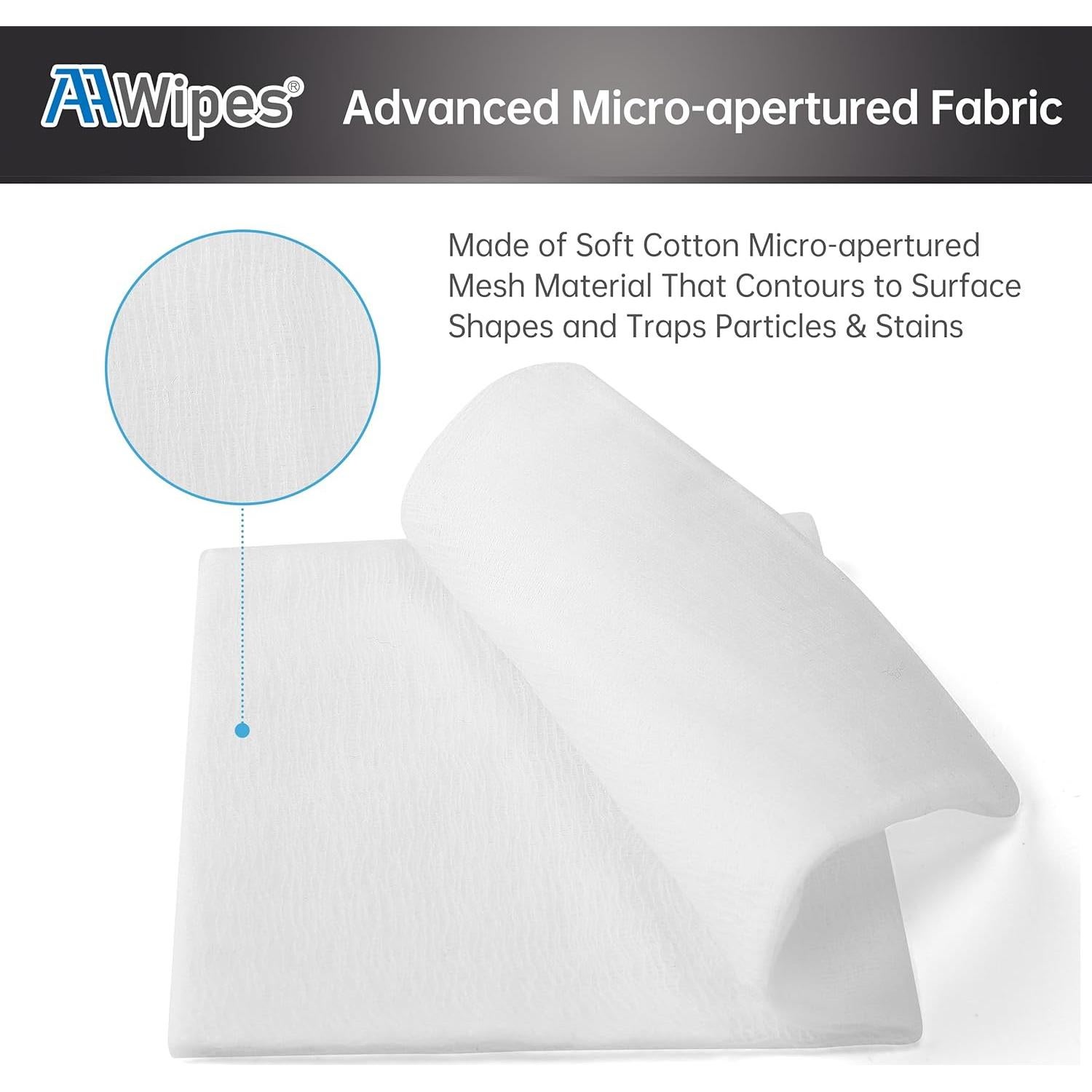 Paños Adhesivos AAwipes 35.1x80 cm - 10 Pcs Limpieza Pintura