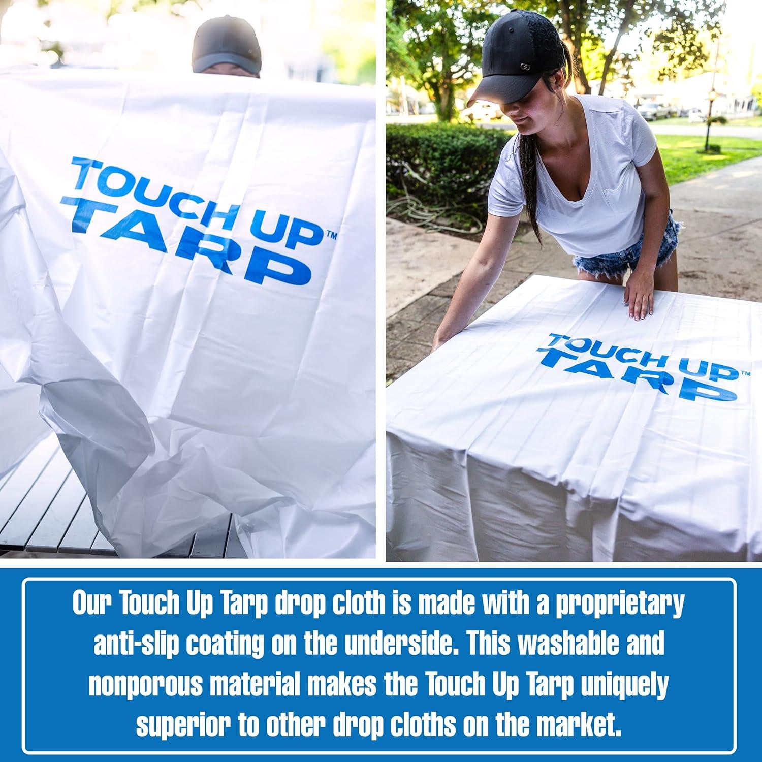 Lona de Tarp para Pintores Touch Up 3.05m x 1.52m Reutilizable