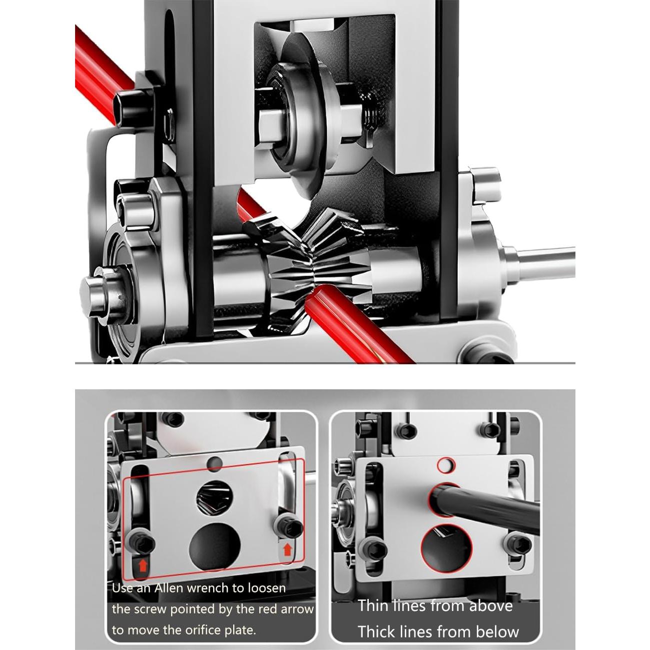 Máquina Manual Desforradora de Alambre MIUPWULA 0.15-2.54 cm