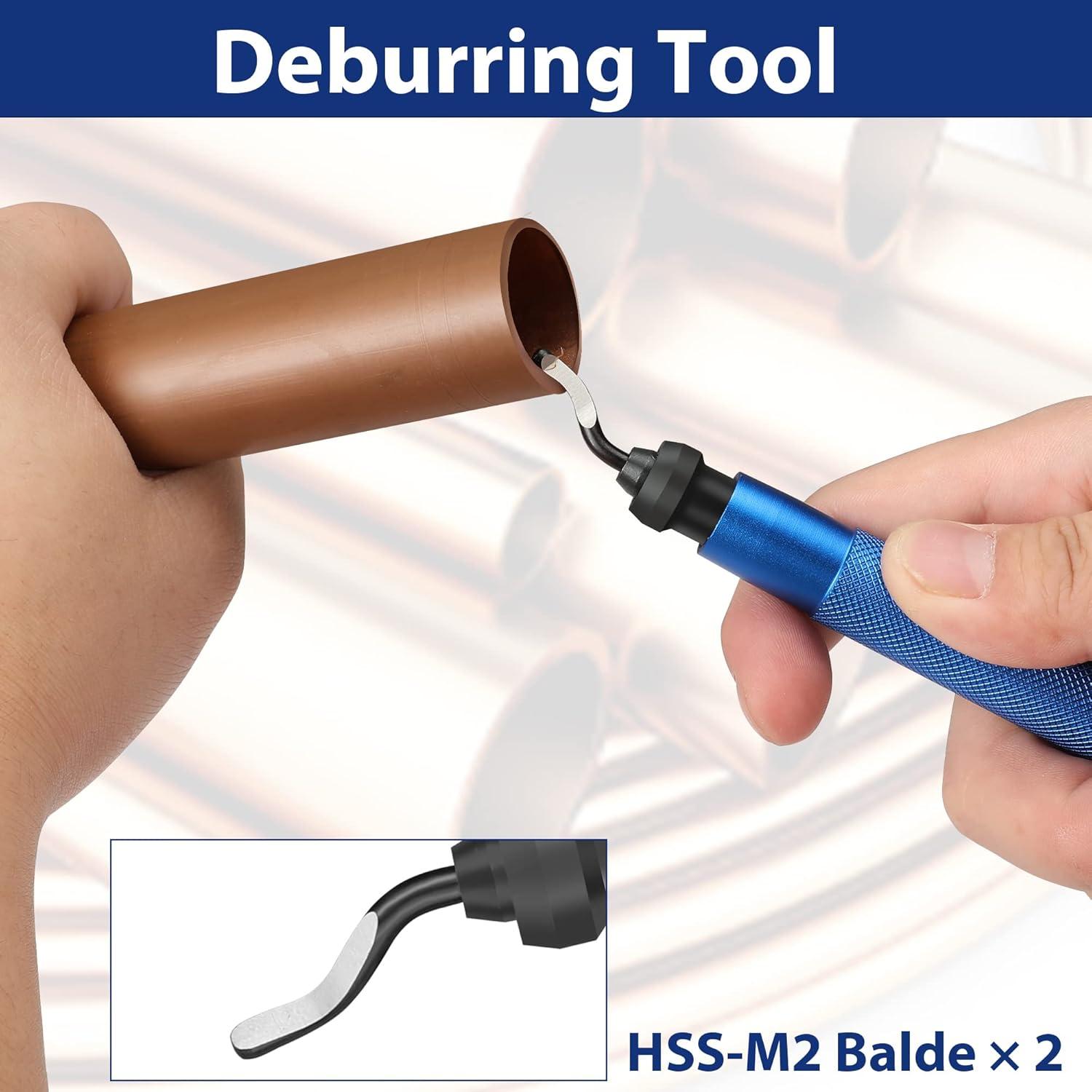 WORKPRO Juego de Cortadores de Tubos 3 Piezas 1/8"-1-1/4"