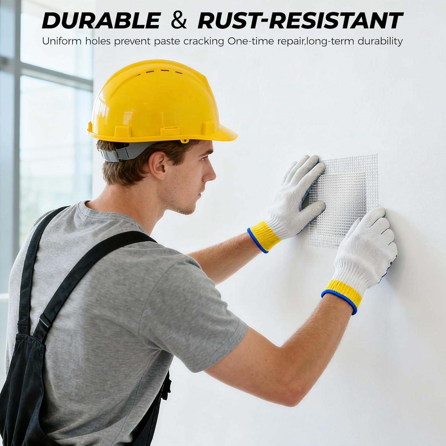 Kit de Parche de Drywall HKING - 20 Piezas, Secado Rápido