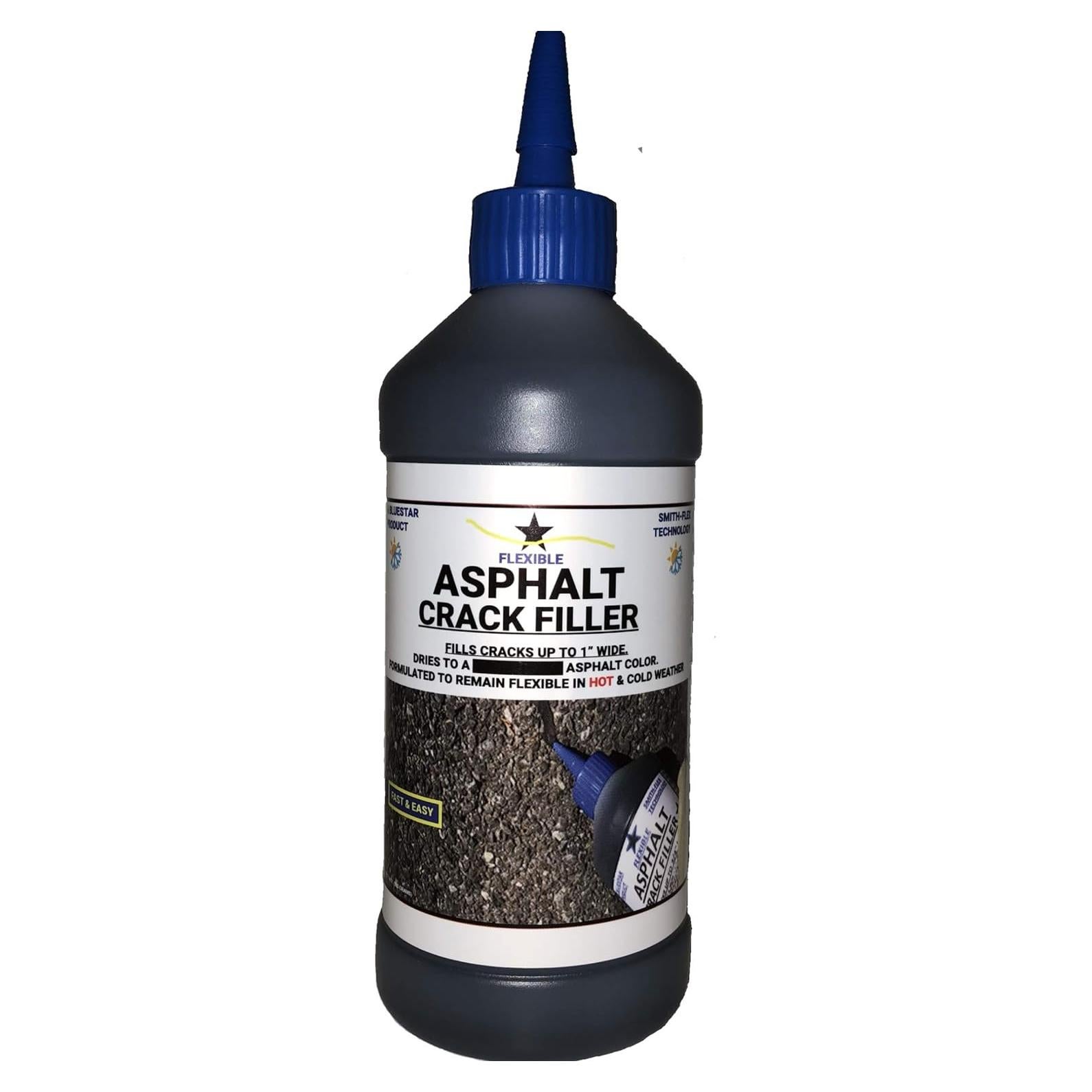 Rellenador de Grietas de Asfalto Bluestar 473 ml - Flexible y Fácil