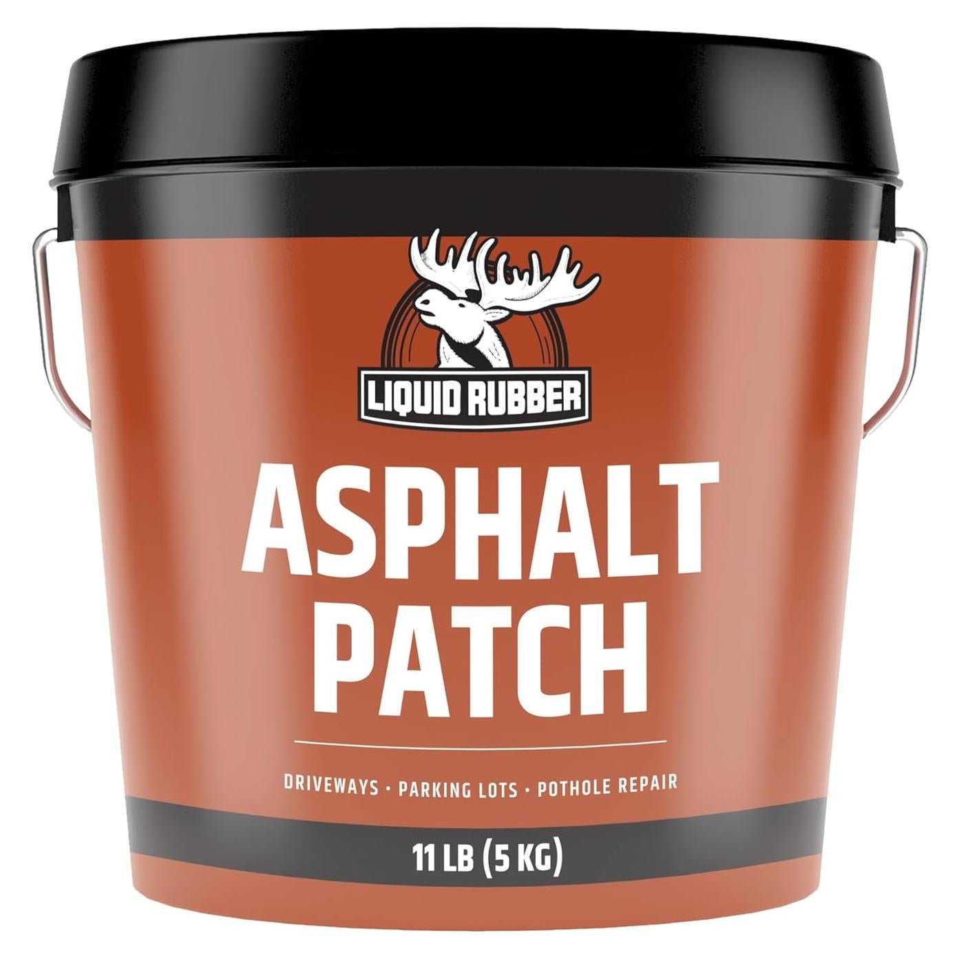 Parche de Asfalto Caucho Líquido 5 kg Reparación Baches