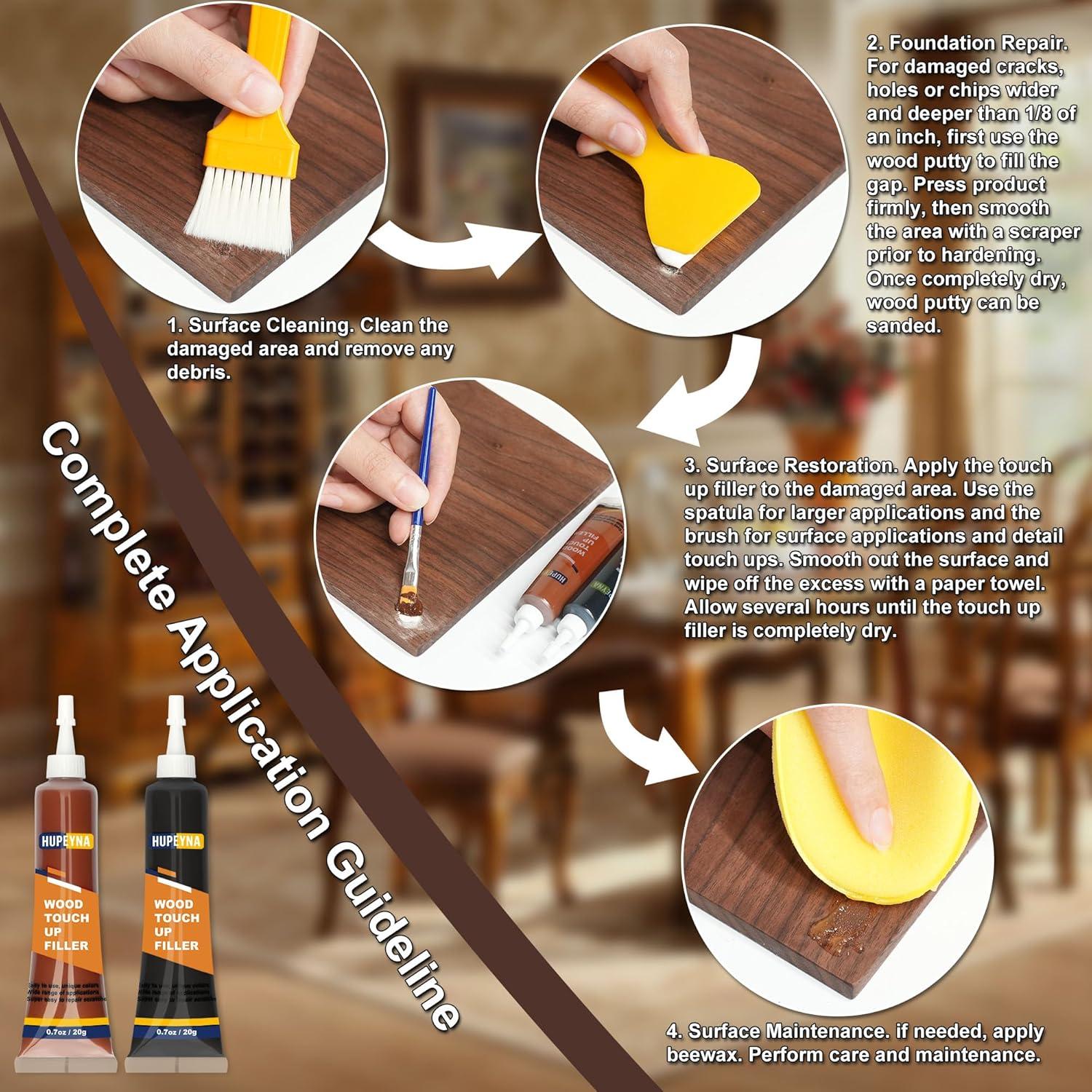 Kit de Reparación de Muebles de Madera 21 Piezas - Hangzhou Huyan