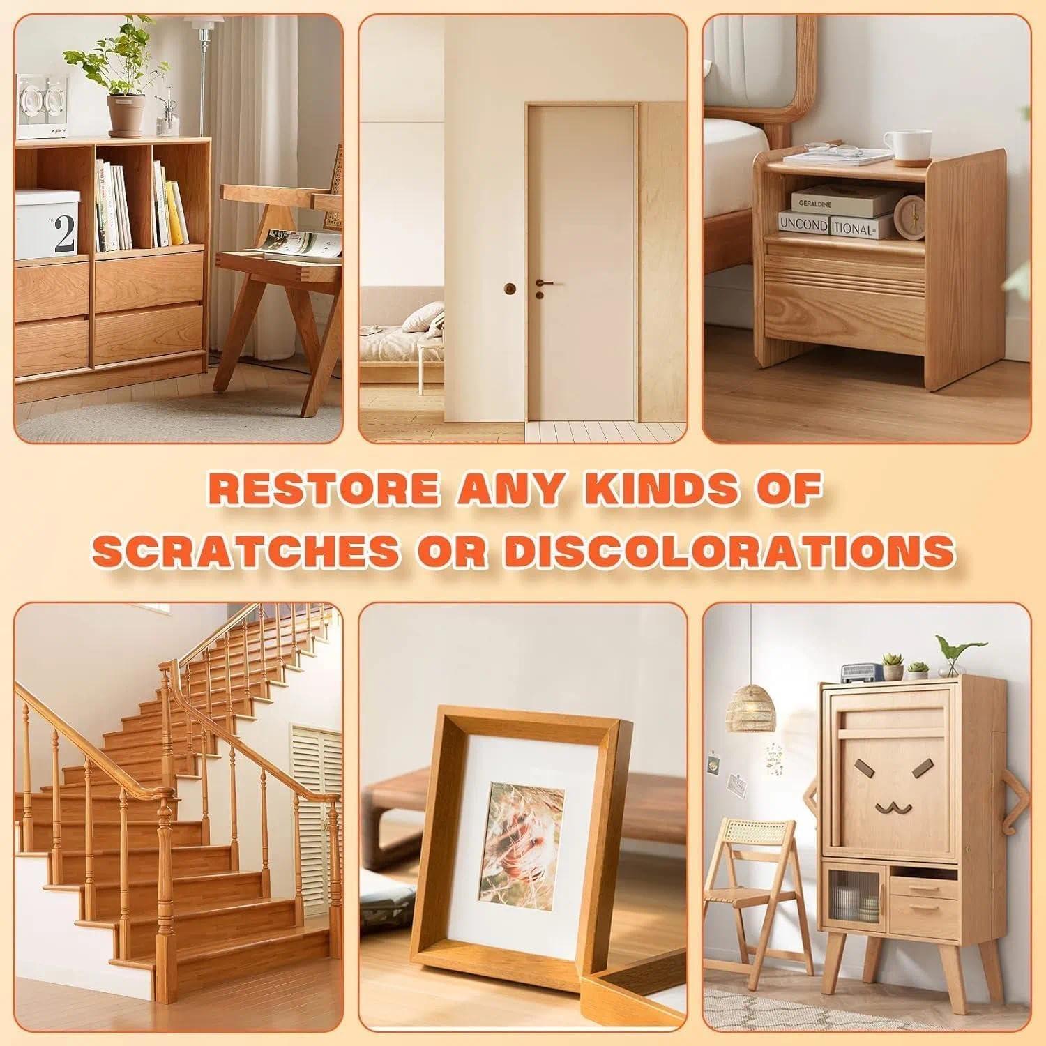 Kit de Reparación de Madera Kenbry - 12 Colores para Muebles