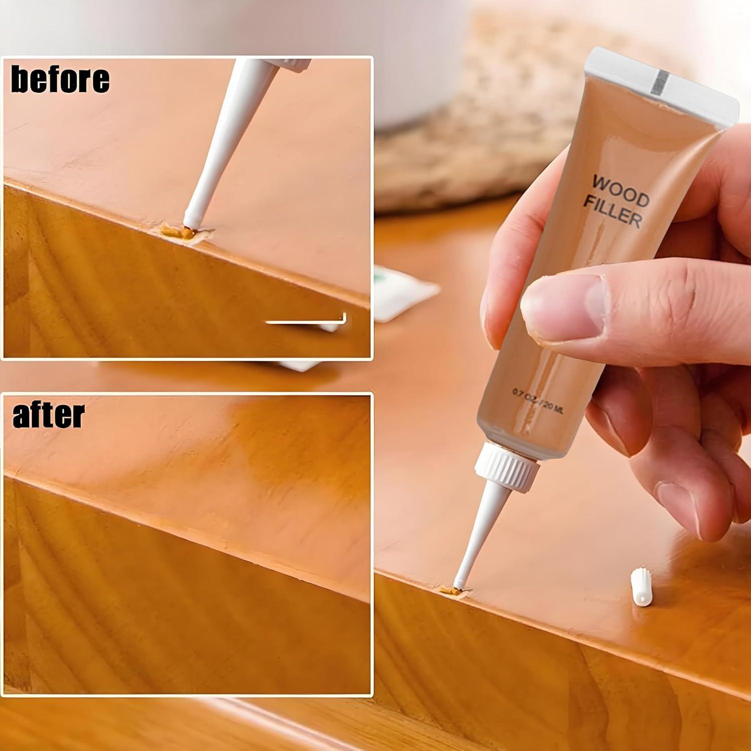 Kit de Reparación de Madera Kenbry - 4 Colores para Rayones