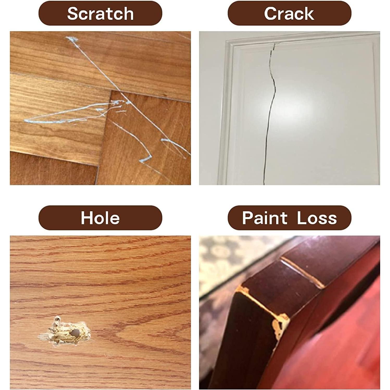 Kit de Reparación de Madera SEISSO 12 Colores para Muebles