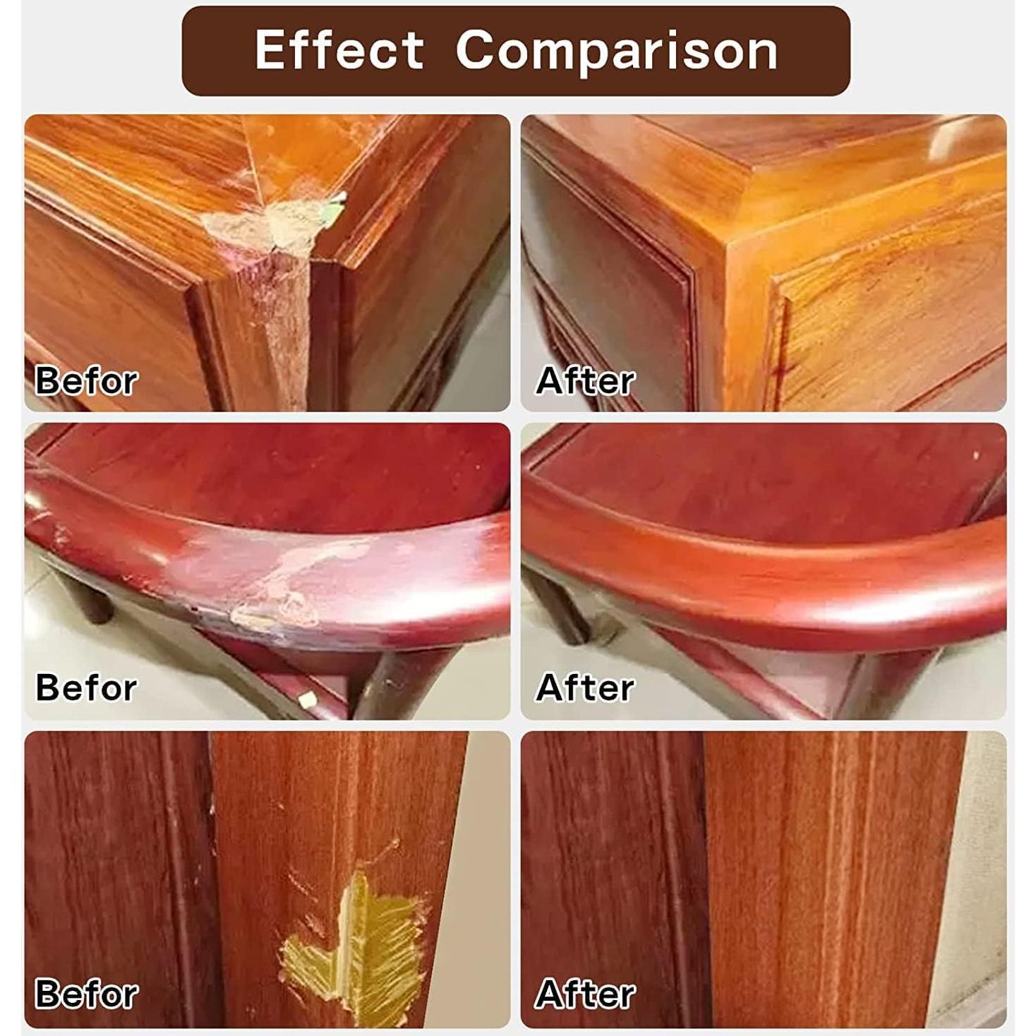 Kit de Reparación de Madera SEISSO 12 Colores para Muebles