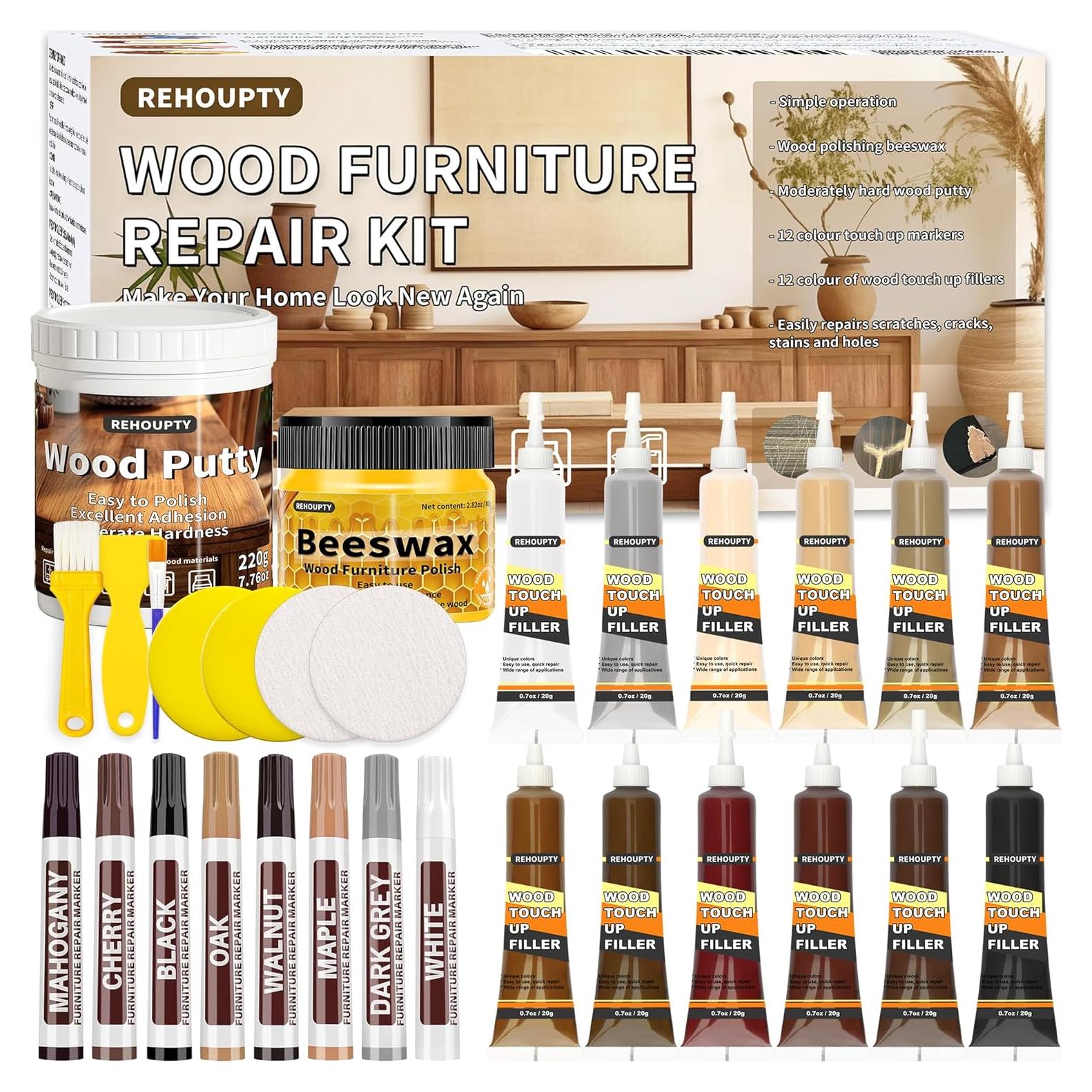 Kit de Reparación de Madera Hangzhou - 12 Colores Relleno