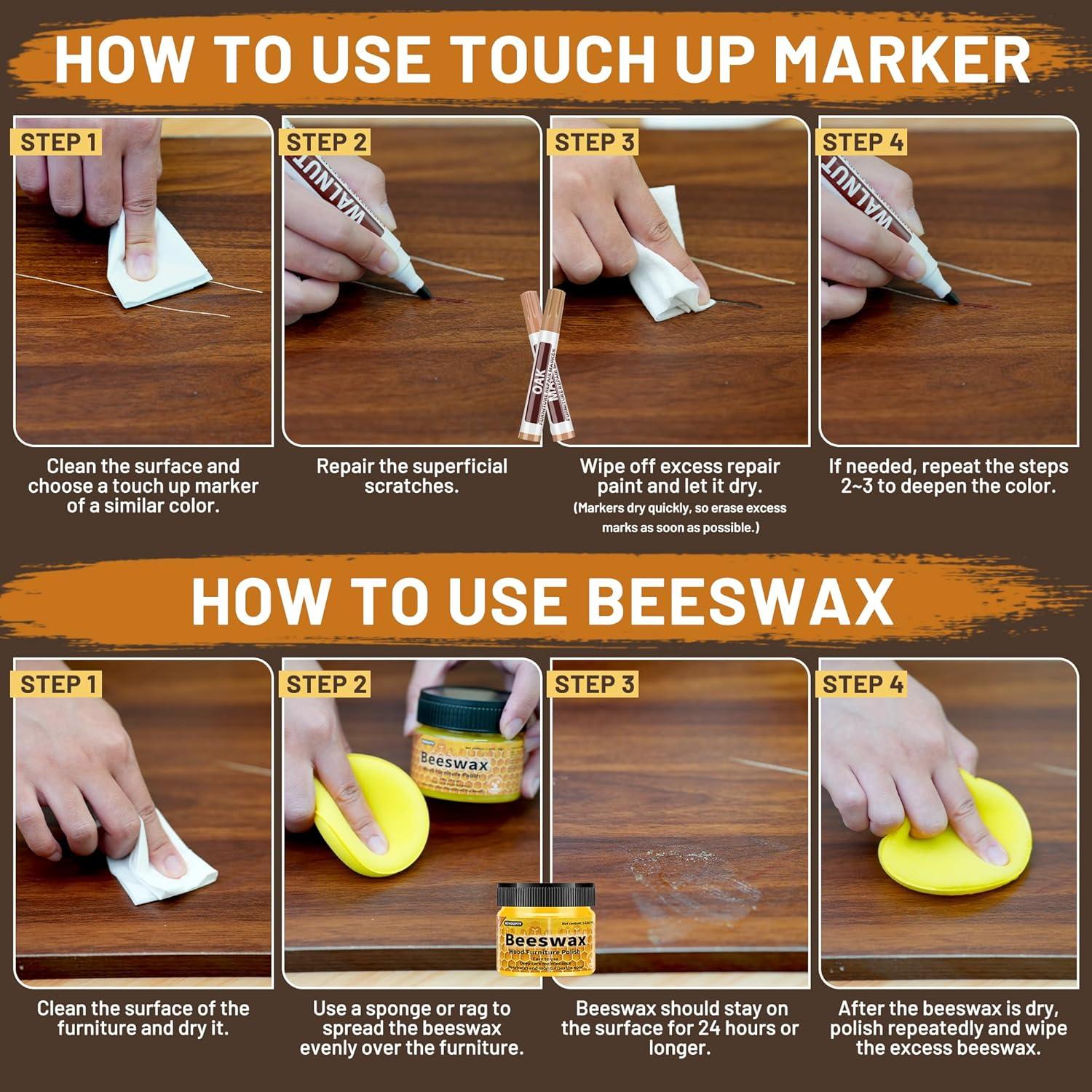 Kit de Reparación de Madera Hangzhou - 12 Colores Relleno