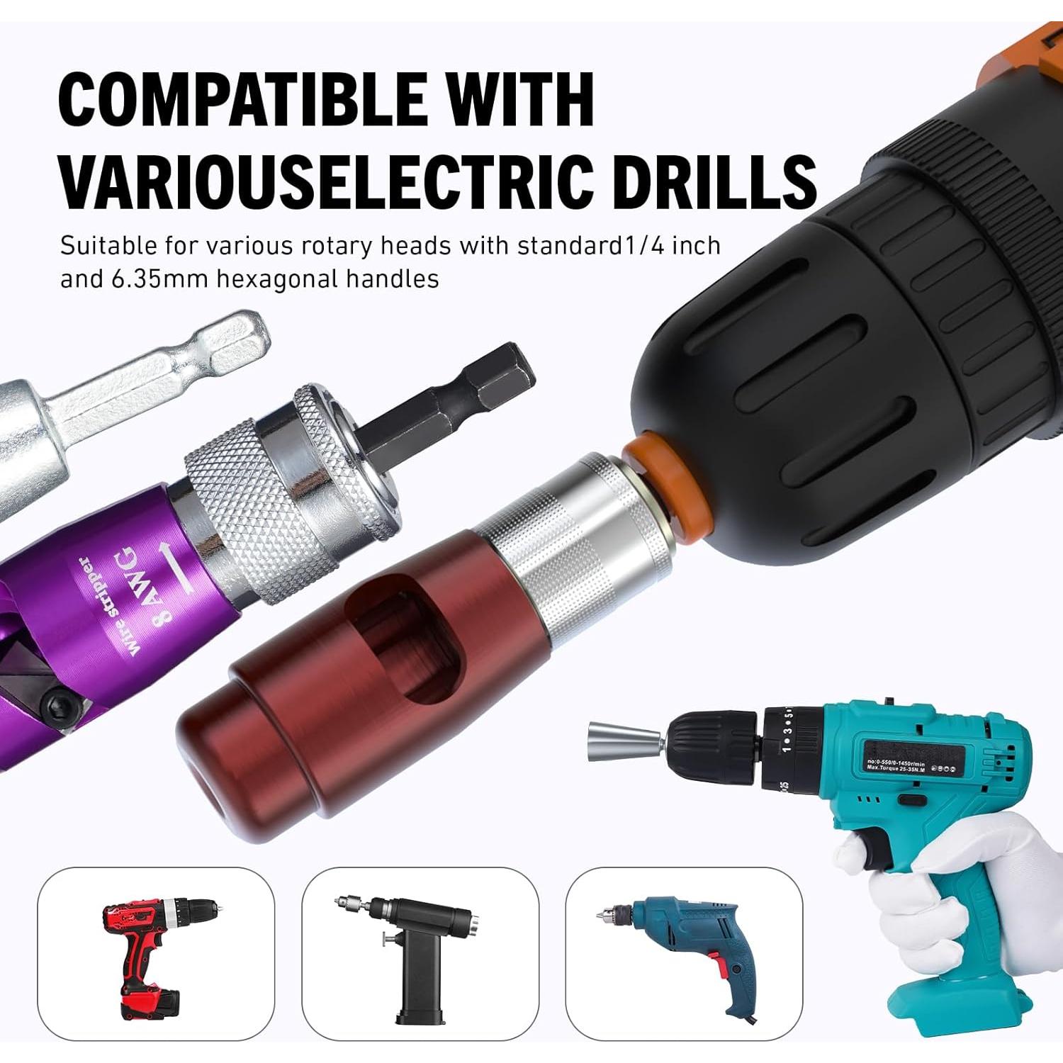 Desforrador de Cables FACULX 14-12-10-8 AWG con Guantes