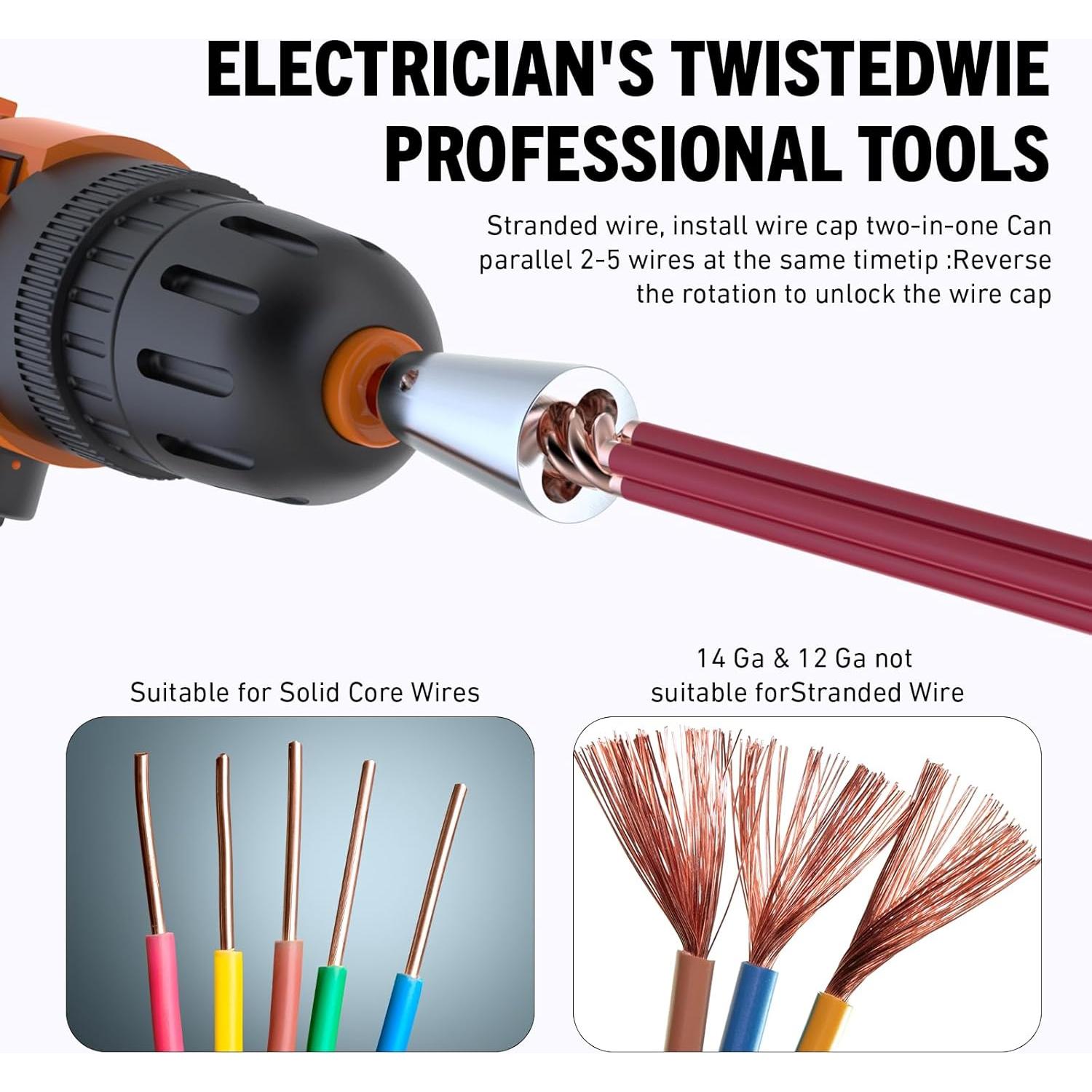 Desforrador de Cables FACULX 14-12-10-8 AWG con Guantes