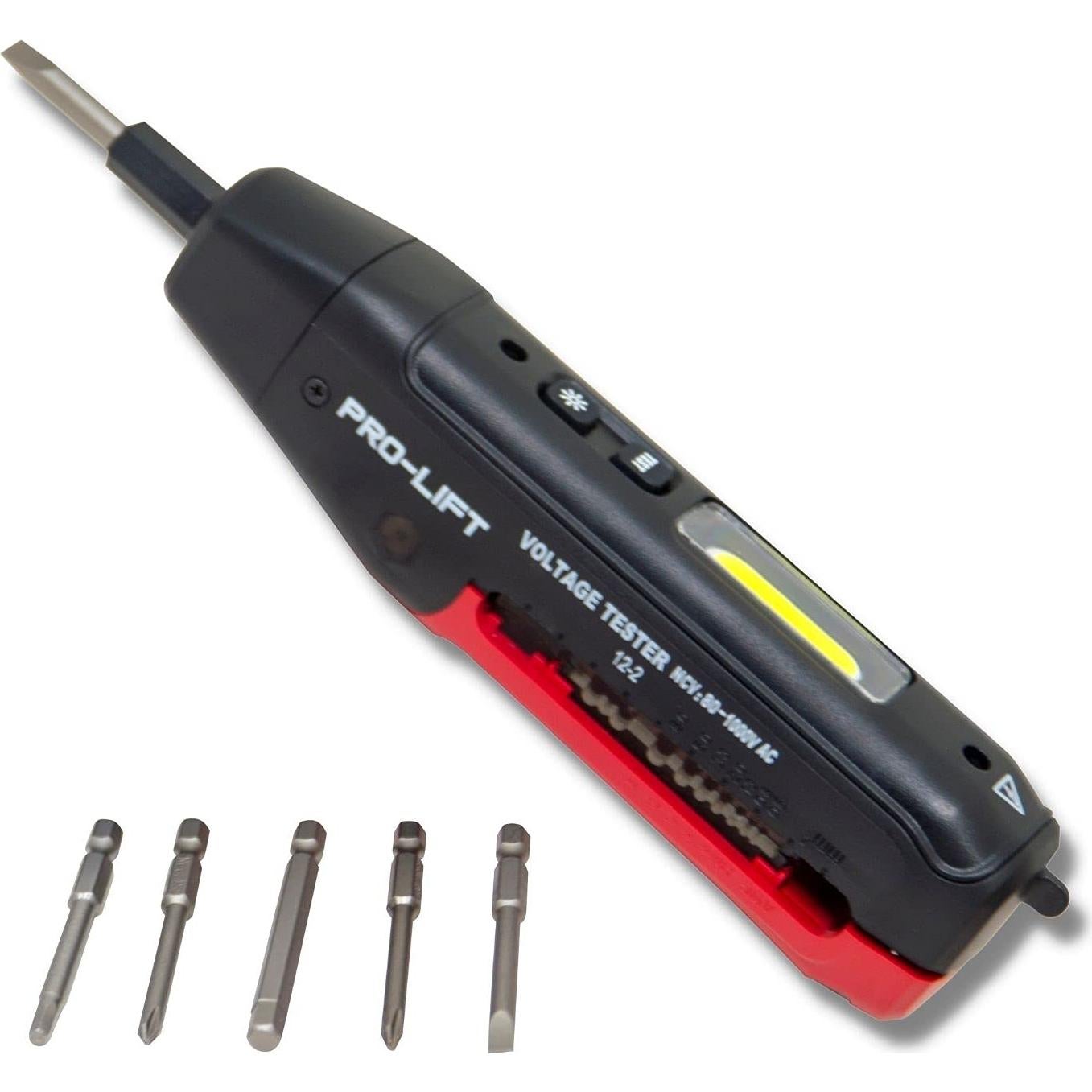 Probador de Voltaje y Pelacables Pro-Lift MPS09001 4 en 1