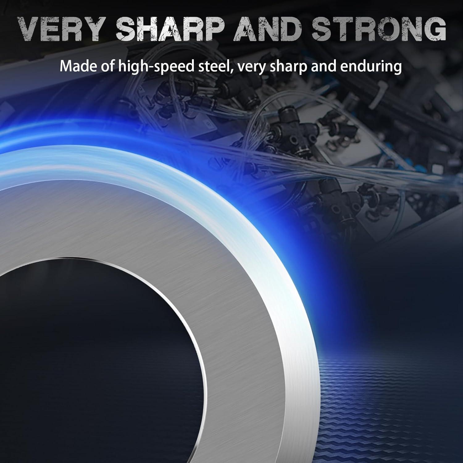 Cuchillas de Repuesto LYIYEYAN para Desforradoras - Acero Alta Velocidad 6.5cm