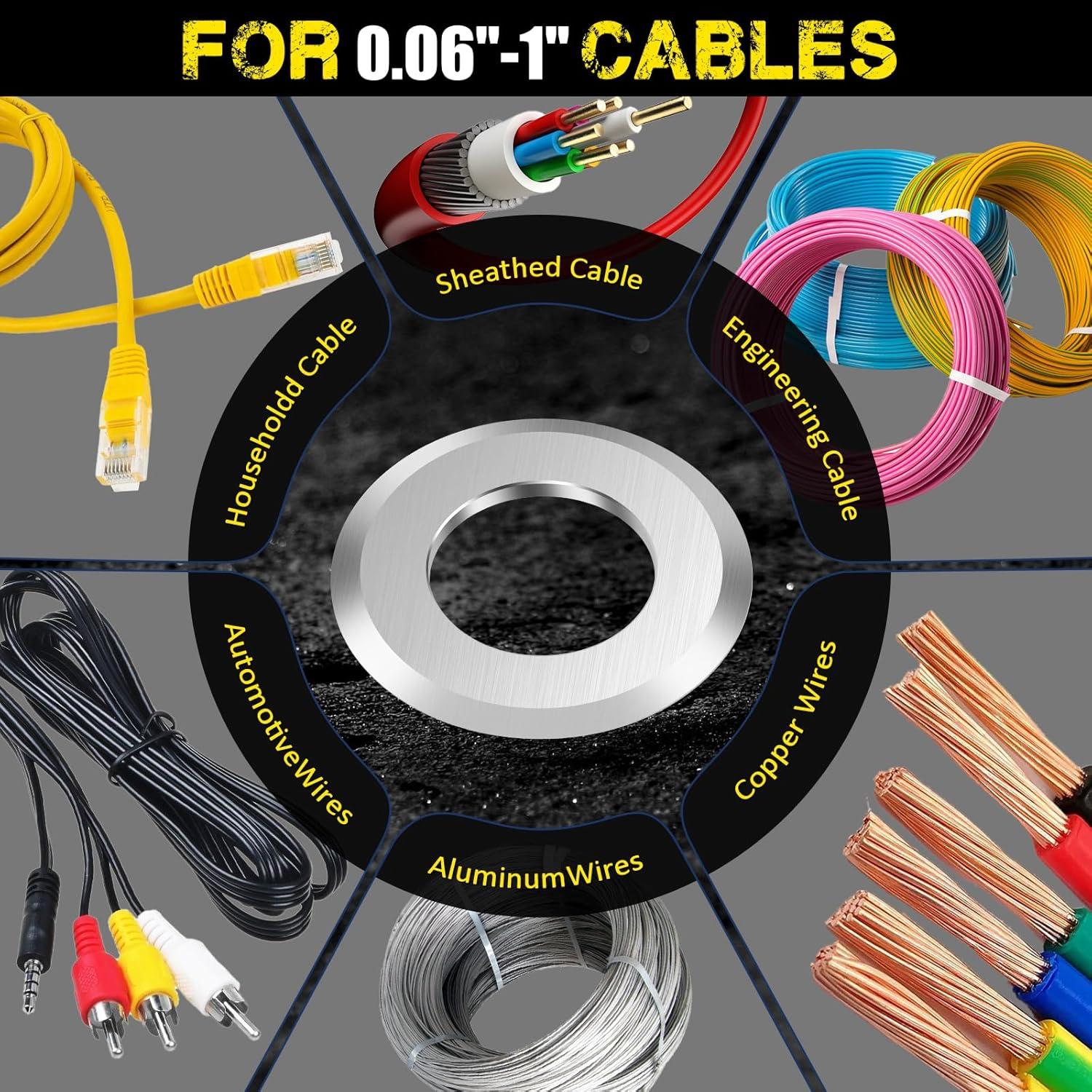 Cuchillas de Repuesto LYIYEYAN para Desforradoras - Acero Alta Velocidad 6.5cm