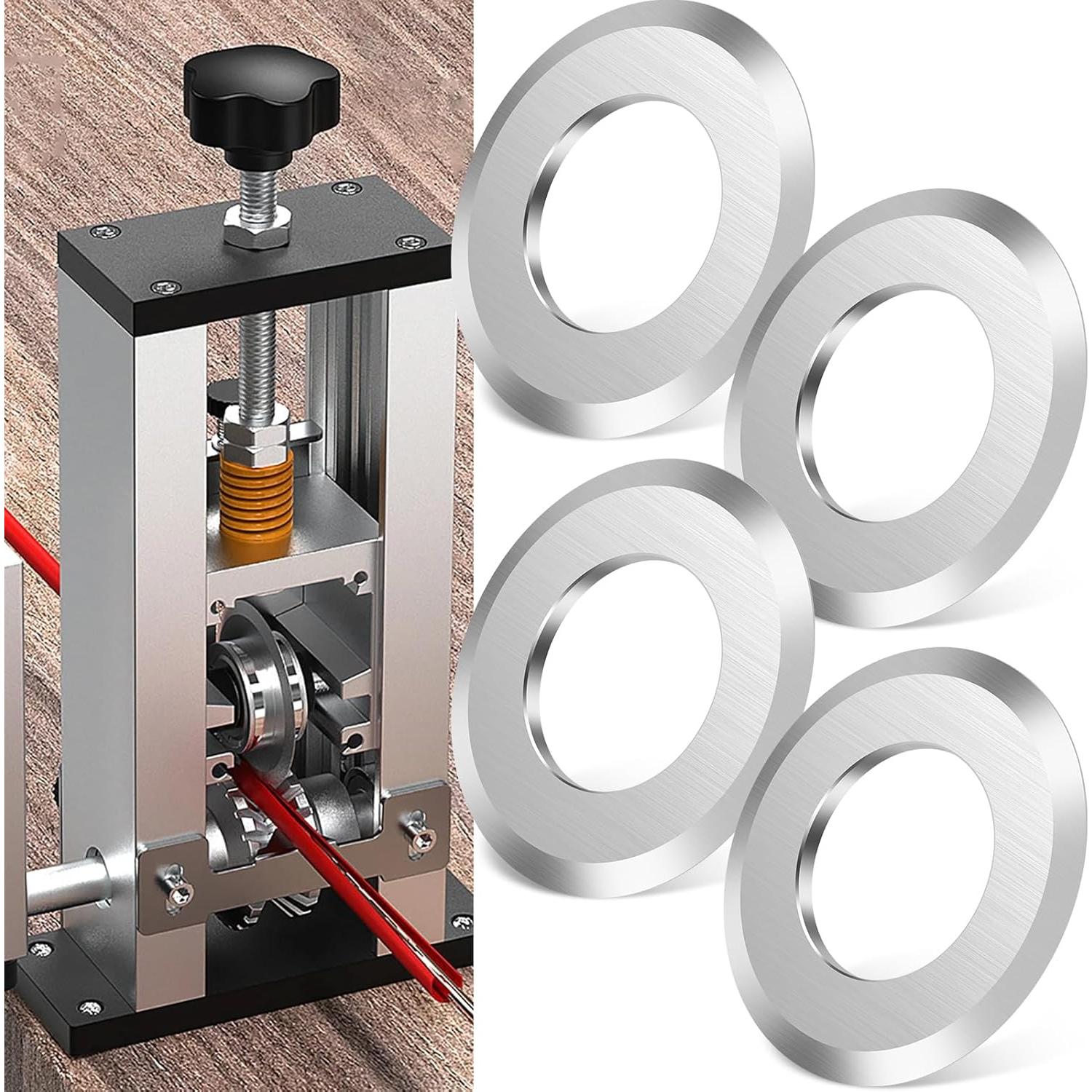 Cuchillas de Repuesto LYIYEYAN para Desforradoras - Acero Alta Velocidad 6.5cm