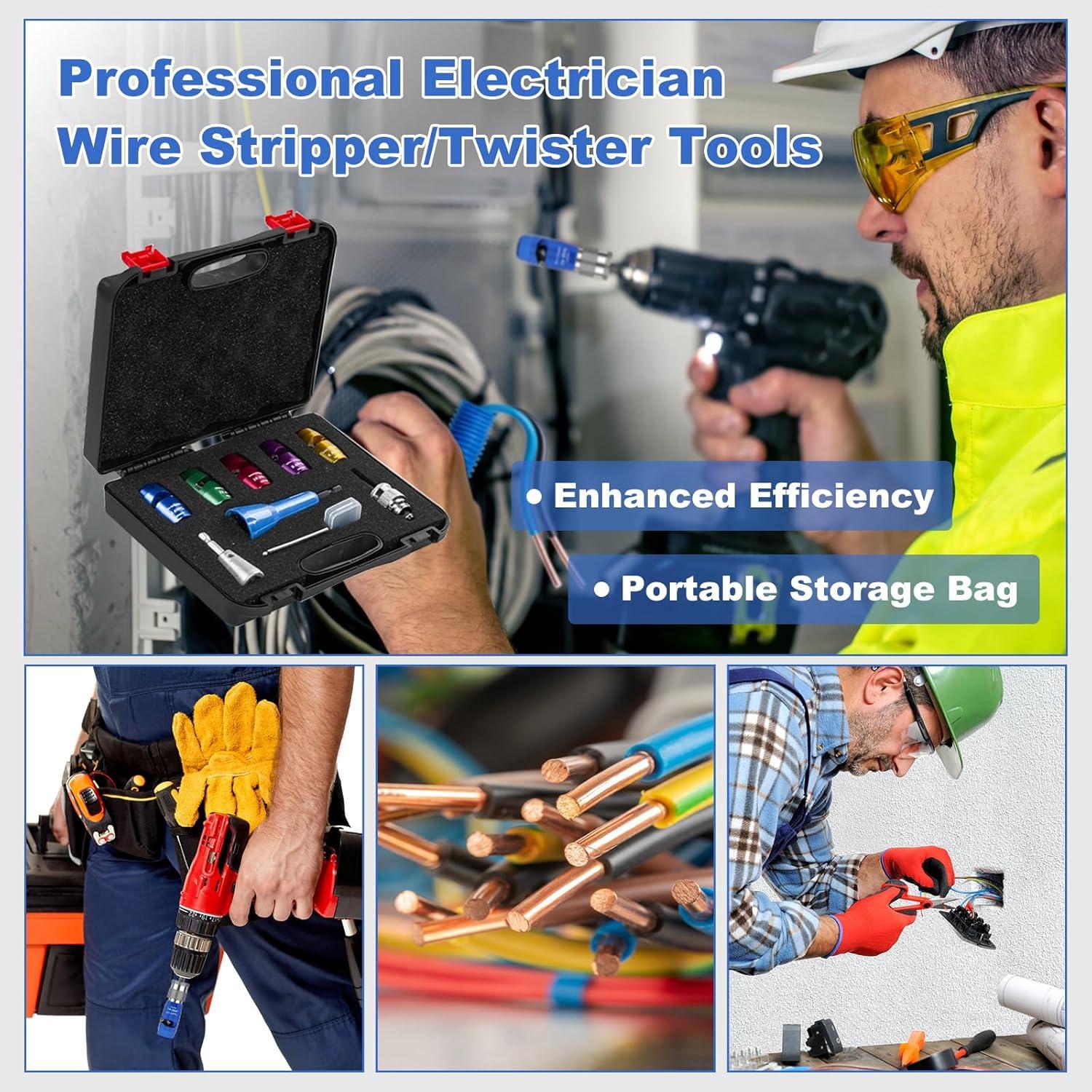 Juego de herramientas pelacables Dompion 5 en 1 con caja