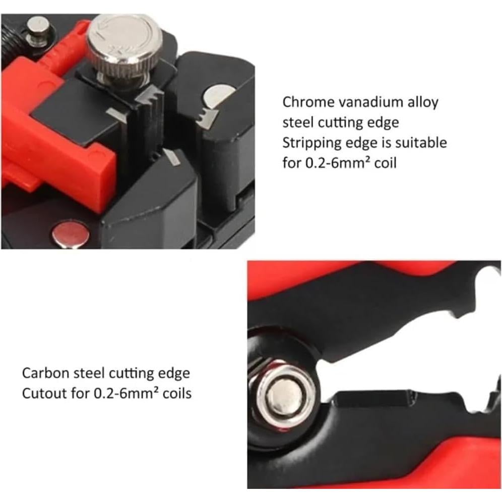 Desforrador Automático de Cables YWHWLX 8" 10-24 AWG Rojo