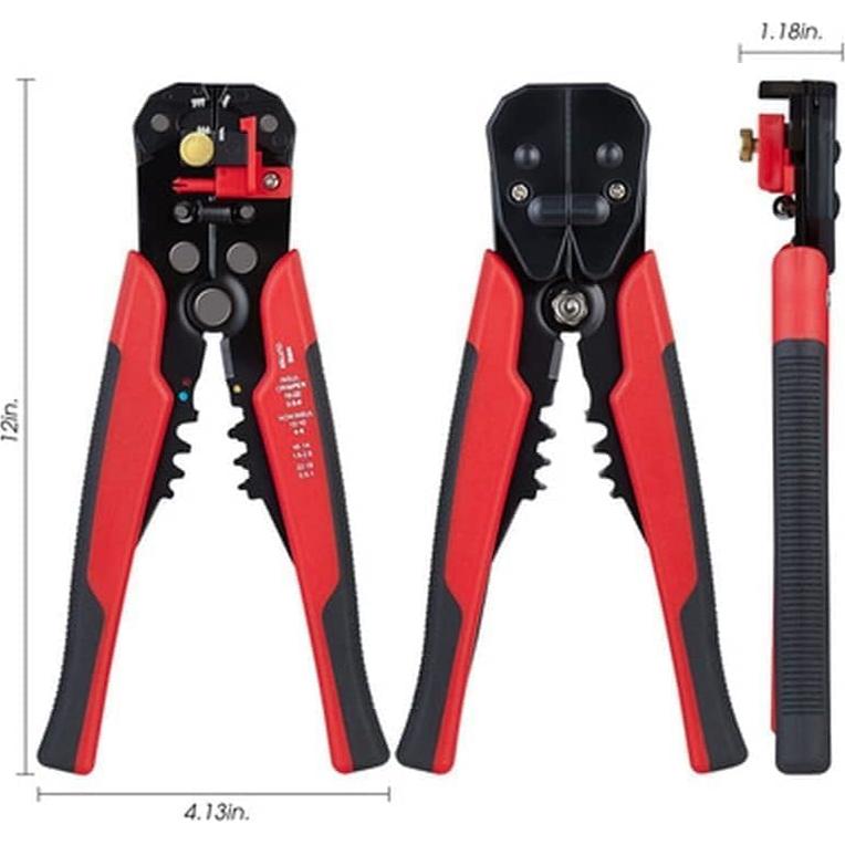Desforrador Automático de Cables YWHWLX 8" 10-24 AWG Rojo